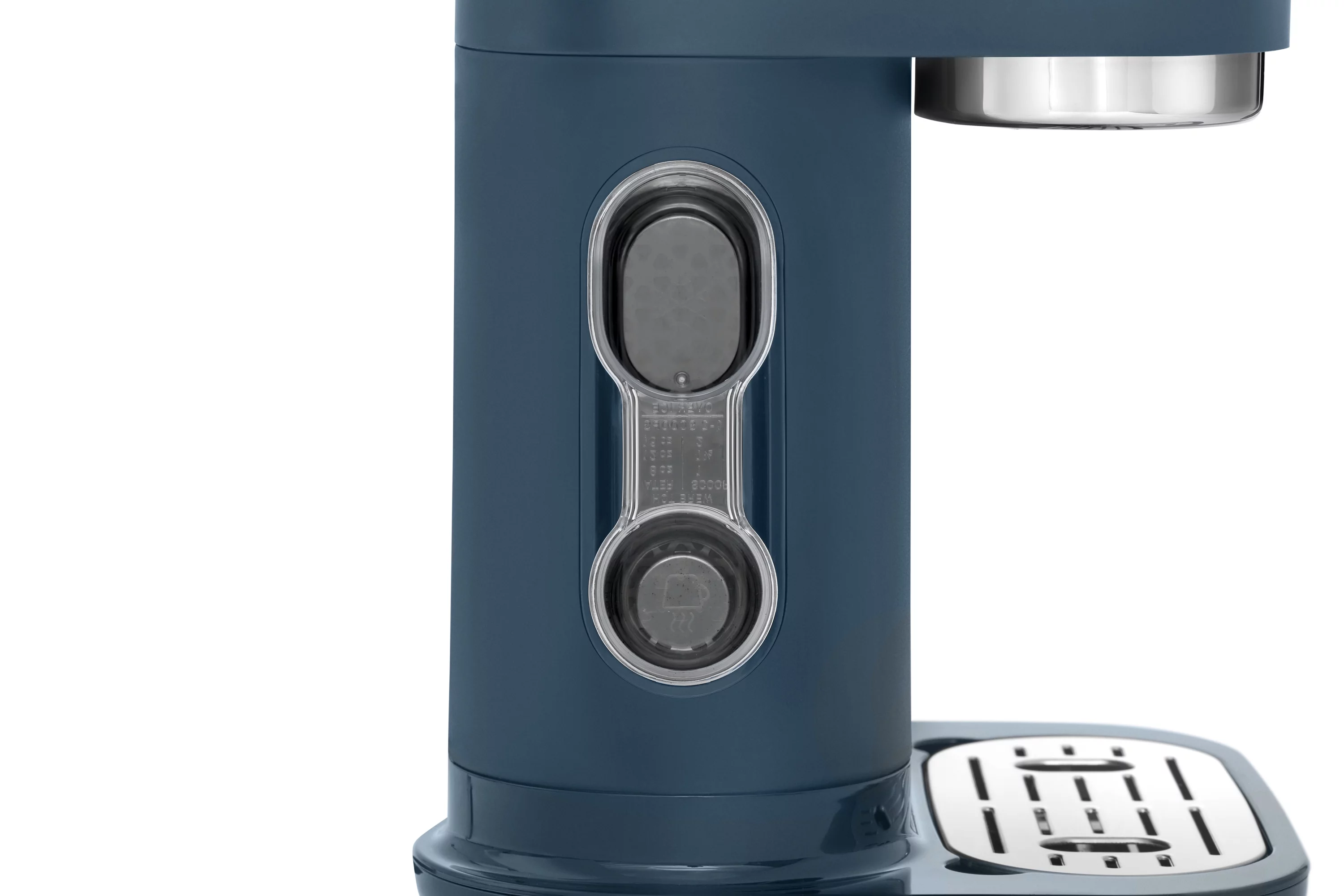 Mr. Coffee Single Serve Frappe, Iced, and Hot Coffee Maker and Blender, Single Serve Iced Coffee Maker with Reusable Tumblers and Coffee Filter, Navy Blue