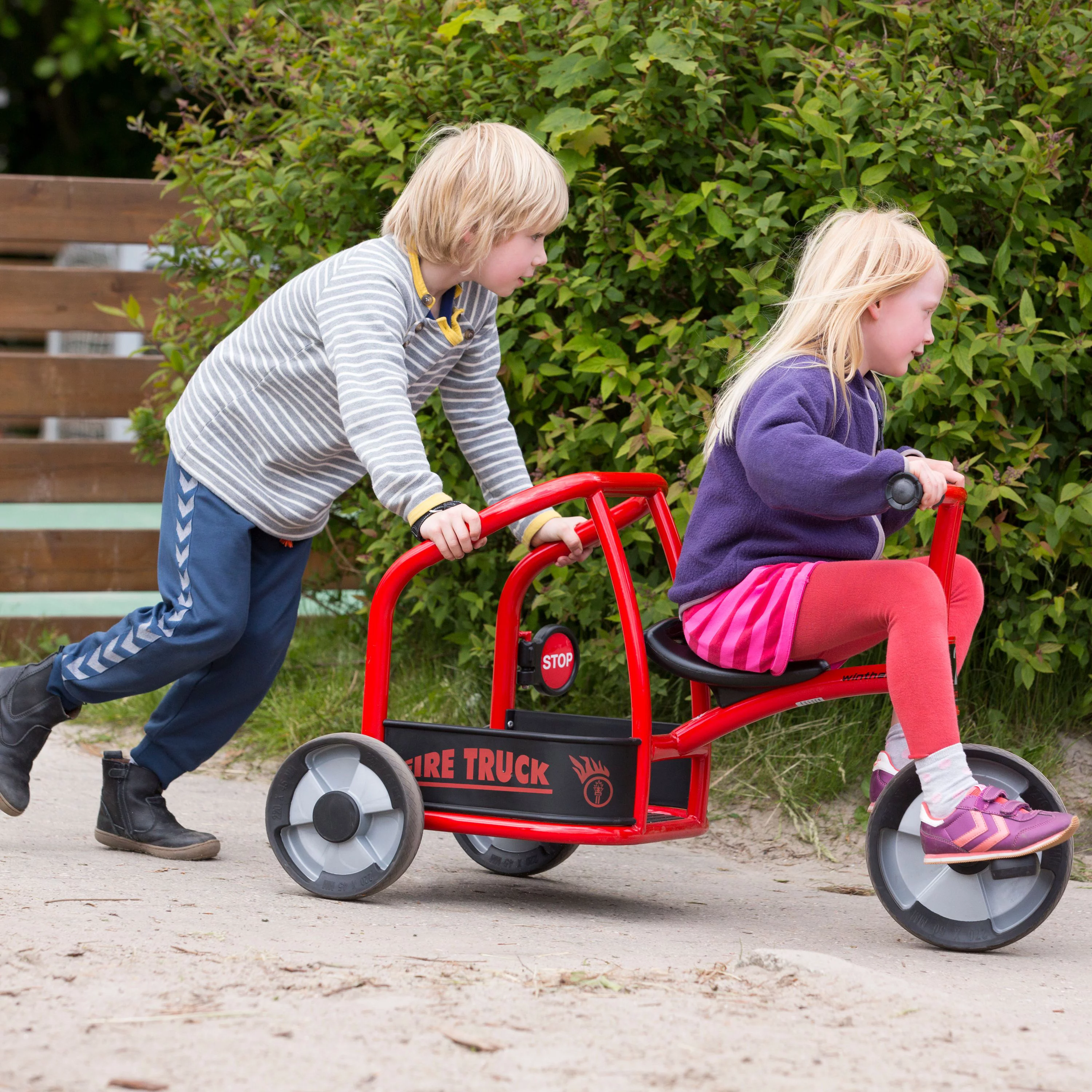 Winther Fire Truck Tricycle