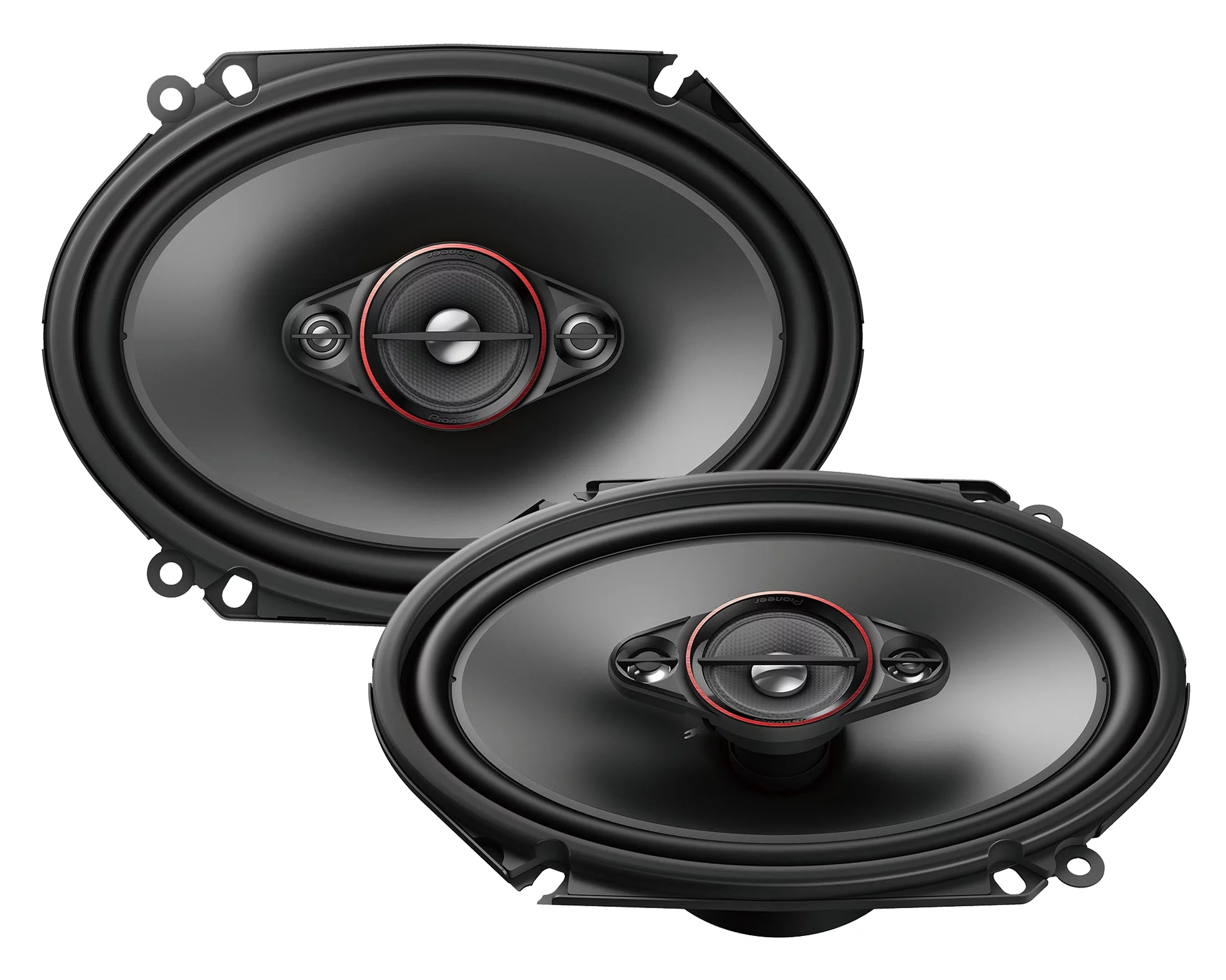 Pioneer TS-800M 6″x8″ 4-Way Full Range Coaxial Car Stereo Speakers, 350W Max Power