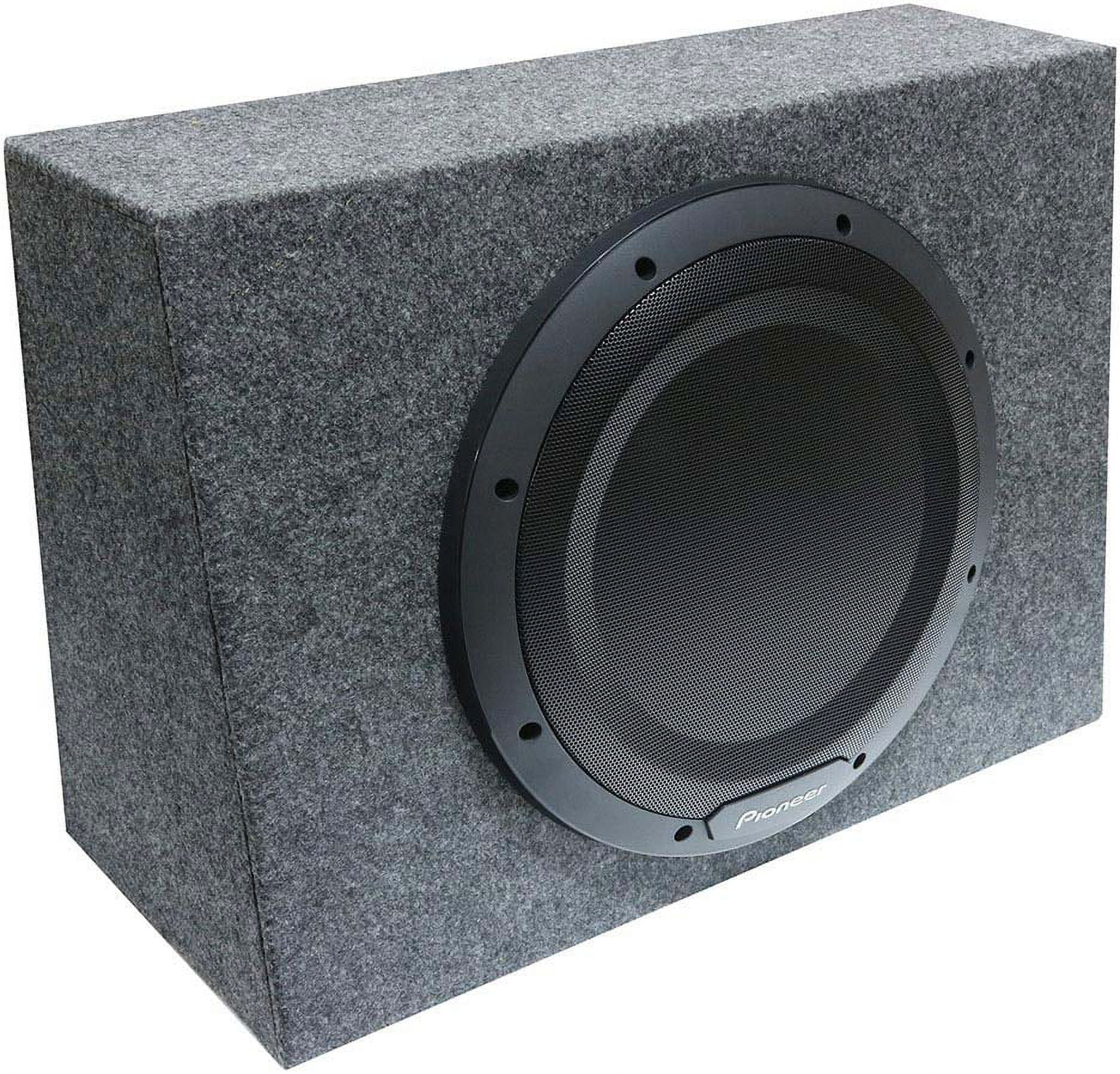 Pioneer TS-WX1210A – Sealed 12″ 1,300-Watt Active Subwoofer with Built-in Amp