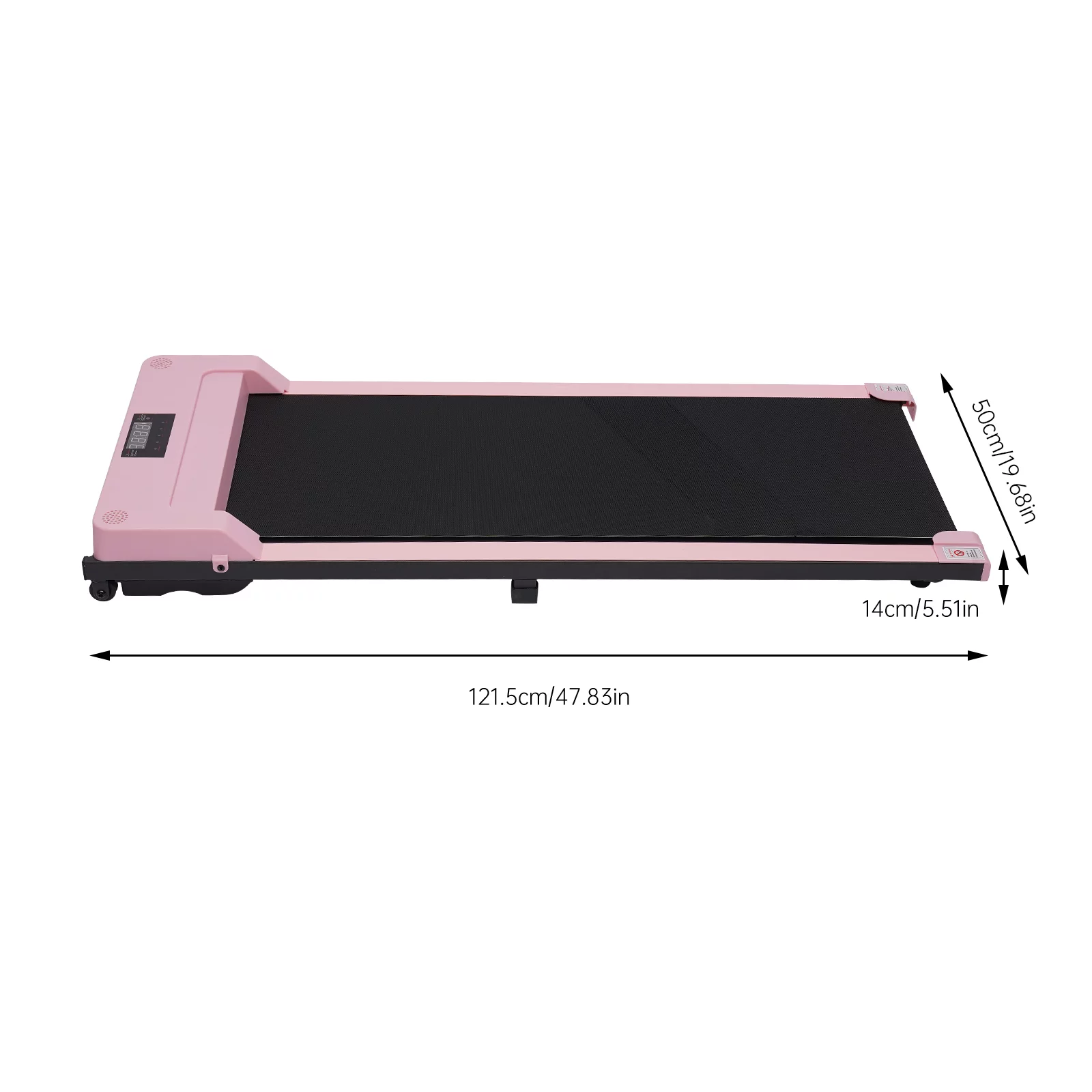 TFCFL Under Desk Treadmill, 1.0 HP Walking Treadmill, Portable Walking Pad Design,Walking Running Machine Desk Treadmill