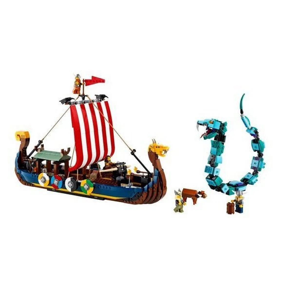 Lego Creator 3 in 1 Viking Ship and Midgard Serpent 31132