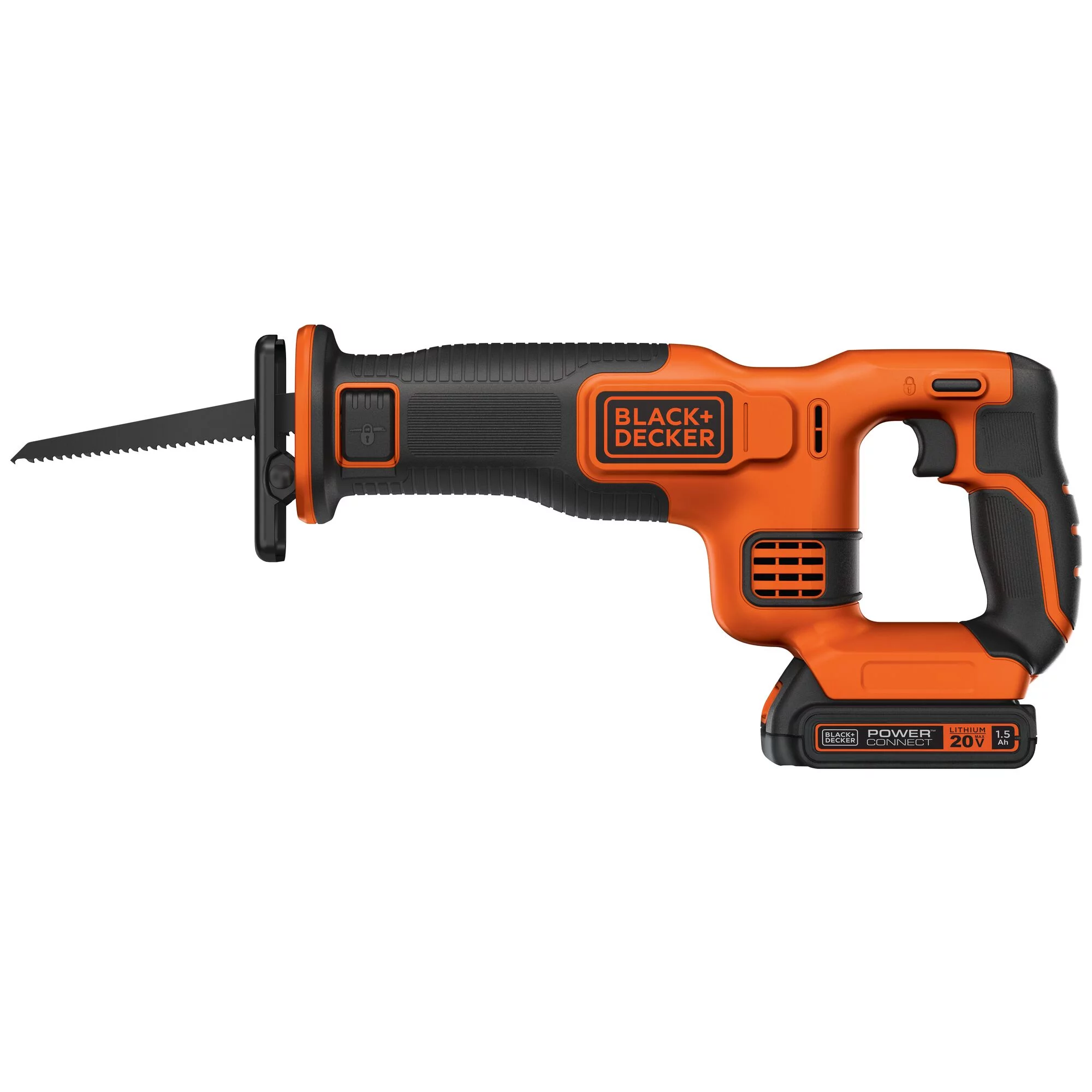 BLACK+DECKER 20V MAX* Cordless Reciprocating Saw Kit (BDCR20C)