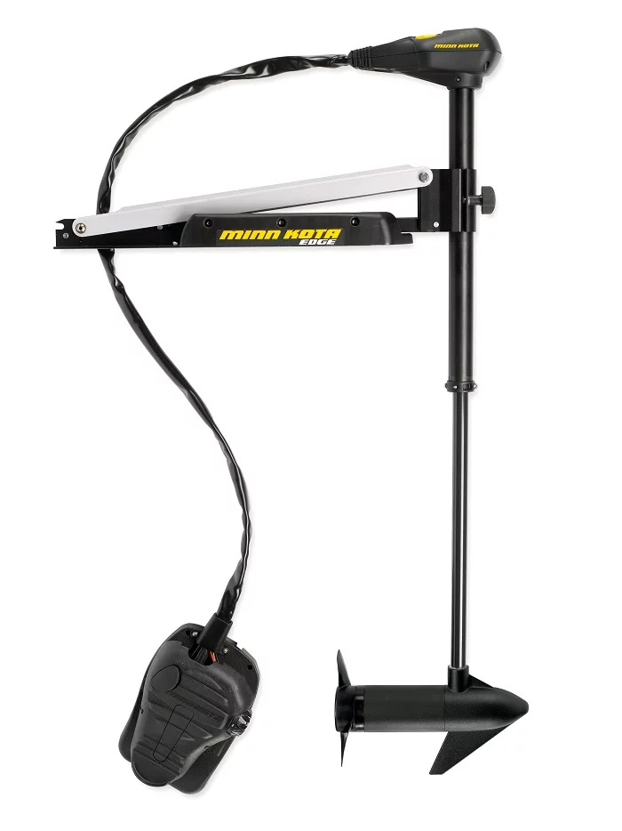 Minn Kota 1355947 Edge 45 Bow-Mount L&D Freshwater Trolling Motor, 45 In. Shaft, 45 Lb. Thrust, 12V