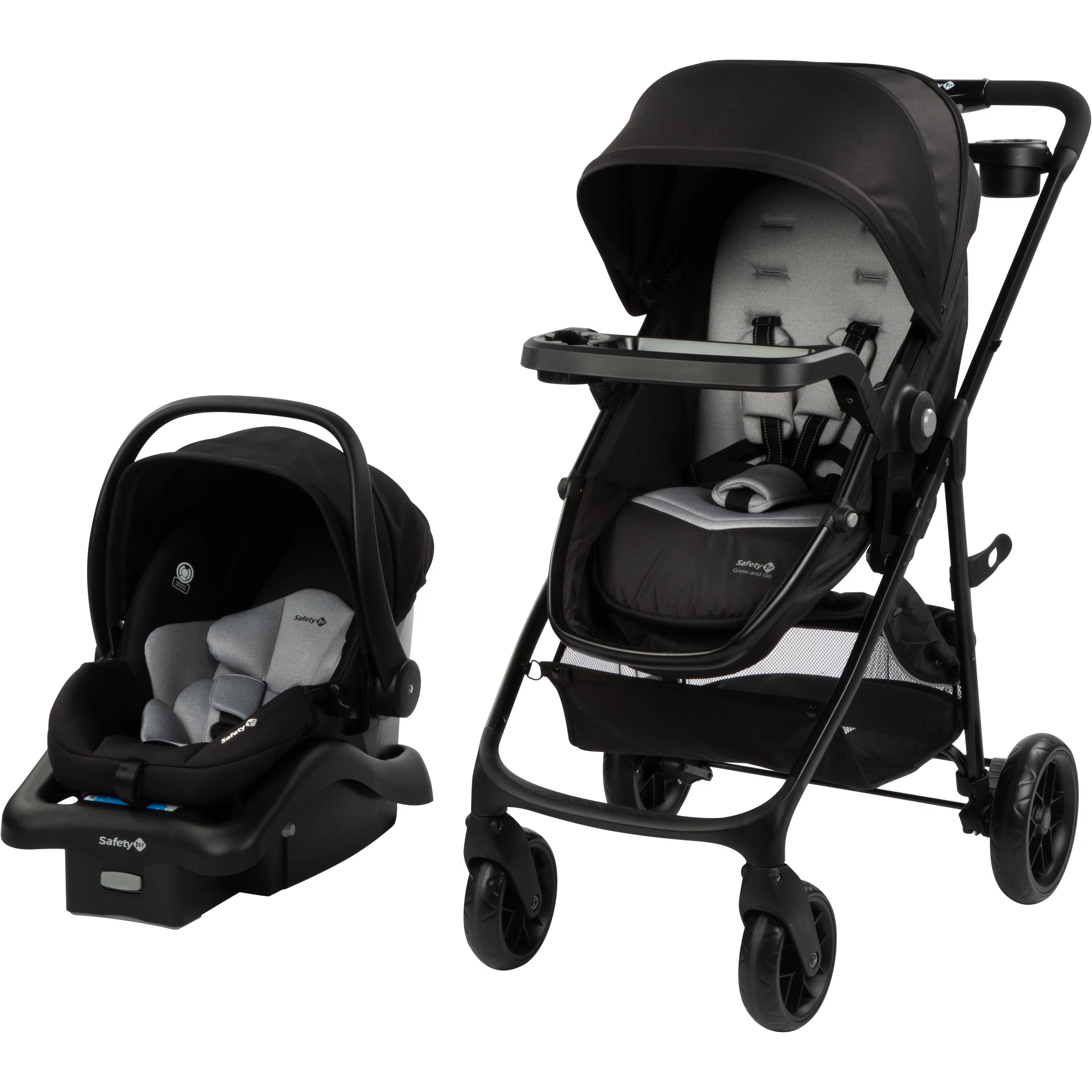 Safety 1 Grow and Go Flex 8-in-1 Travel System, Orchid Bloom