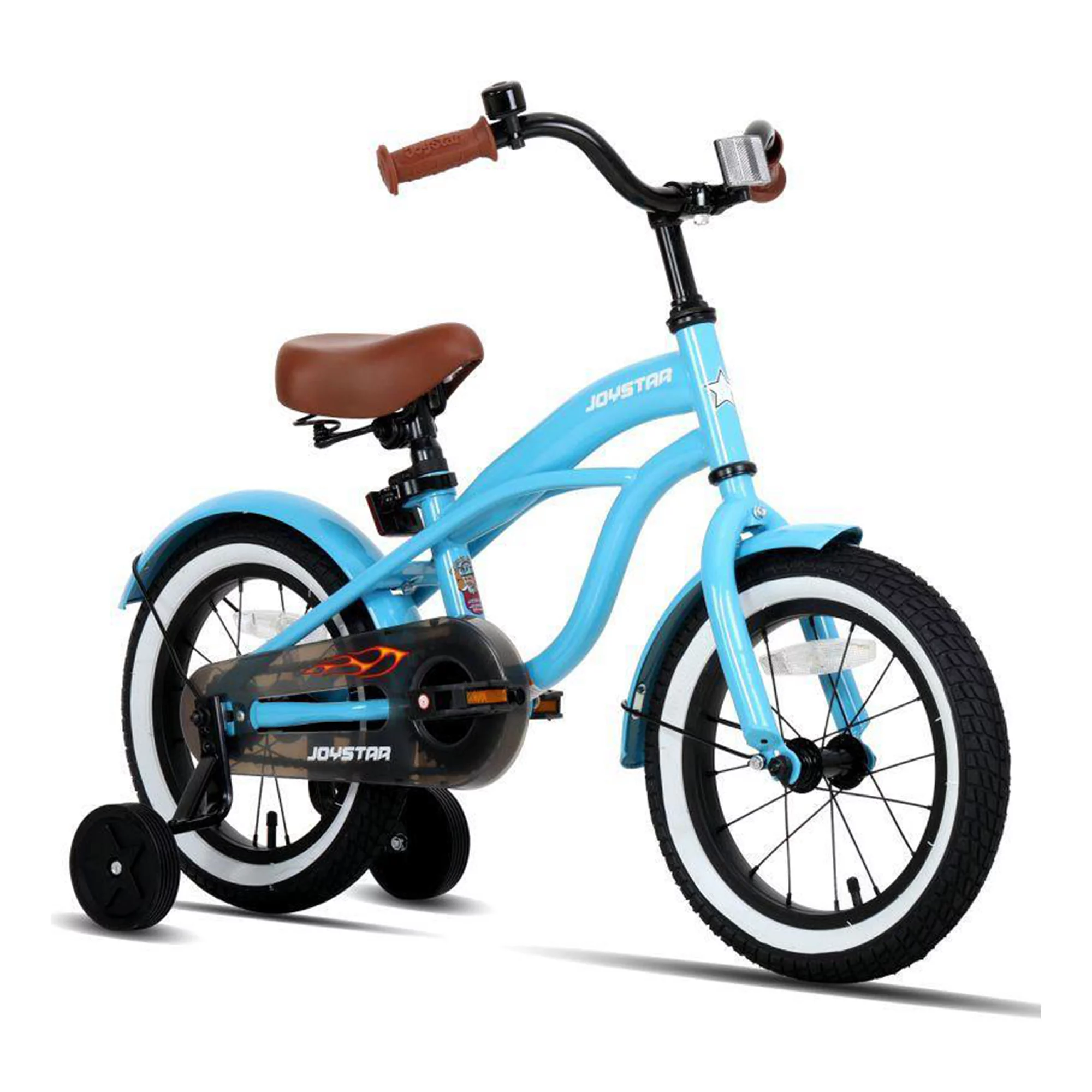 Joystar Kids Toddler Bicycle with 16 Inch Training Wheels for Ages 4 to 7