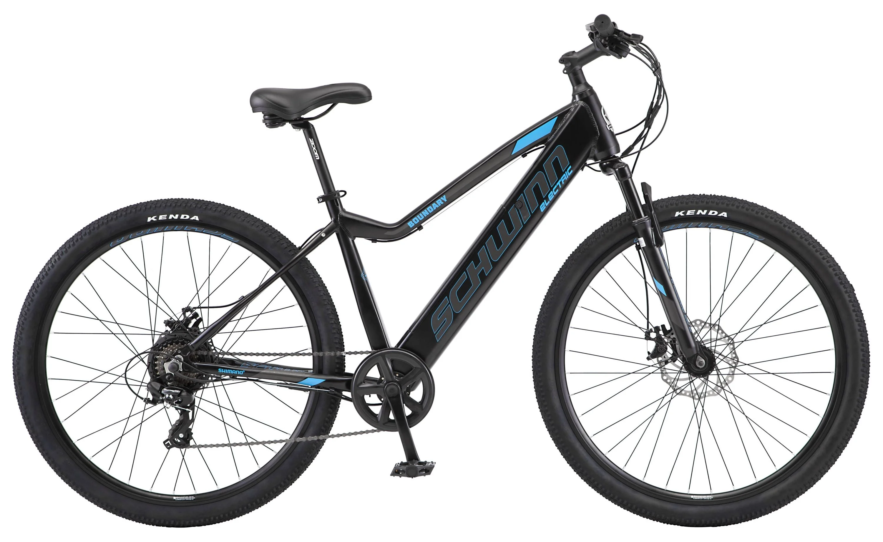 Schwinn 29-in. Boundary Unisex Electric Mountain Bike for Adults, Black, 250w Ebike Motor