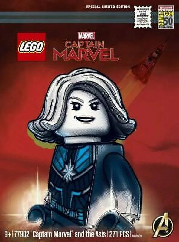 2019 San Diego Comic-Con LEGO Marvel Exclusive: Captain Marvel and the Asis 77902