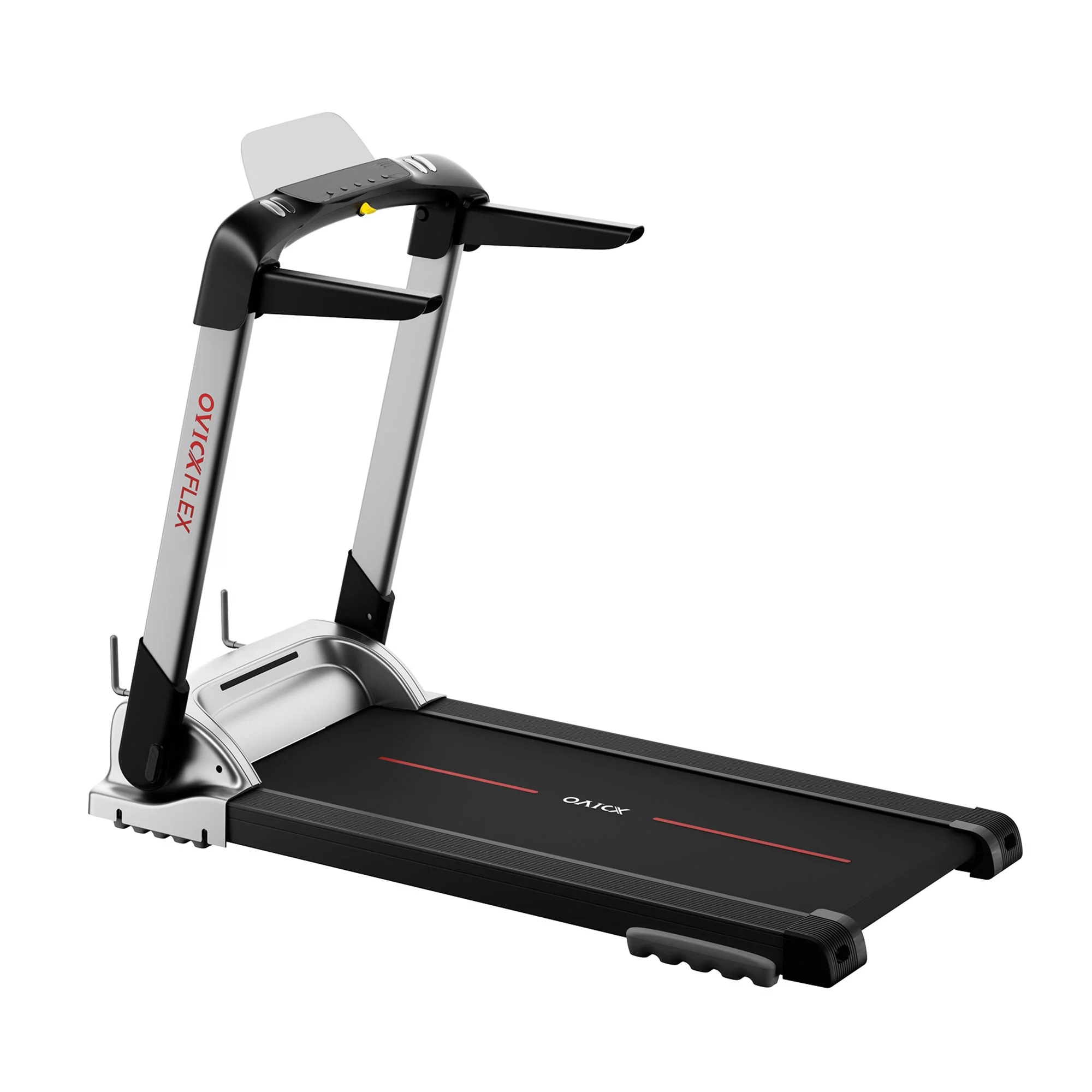 OVICX Portable Folding Flex Treadmill w/ Bluetooth & Fitness Tracking App