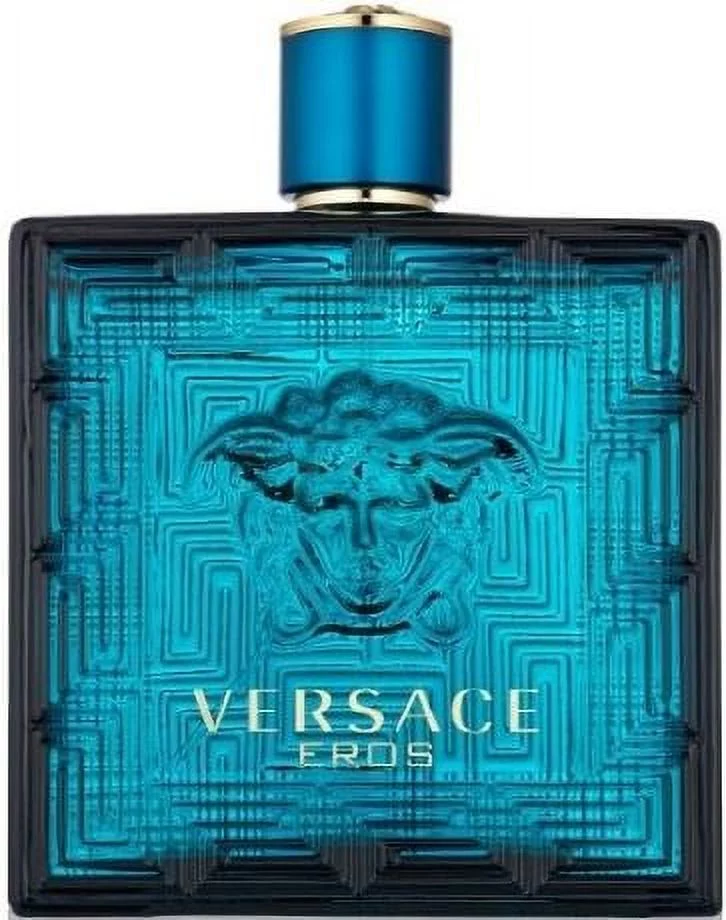 Versace Eros Eau de Toilette, Cologne for Men, 3.4 Oz Full Size