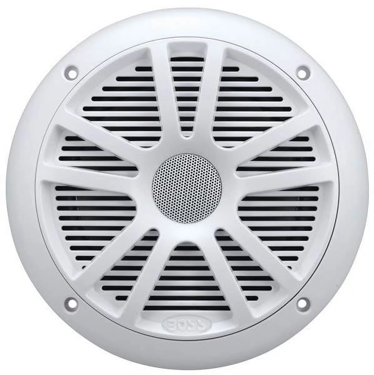 2) New Boss Audio MR6W 6.5″ 180W Dual Cone Marine/Boat Speakers Stereo- White