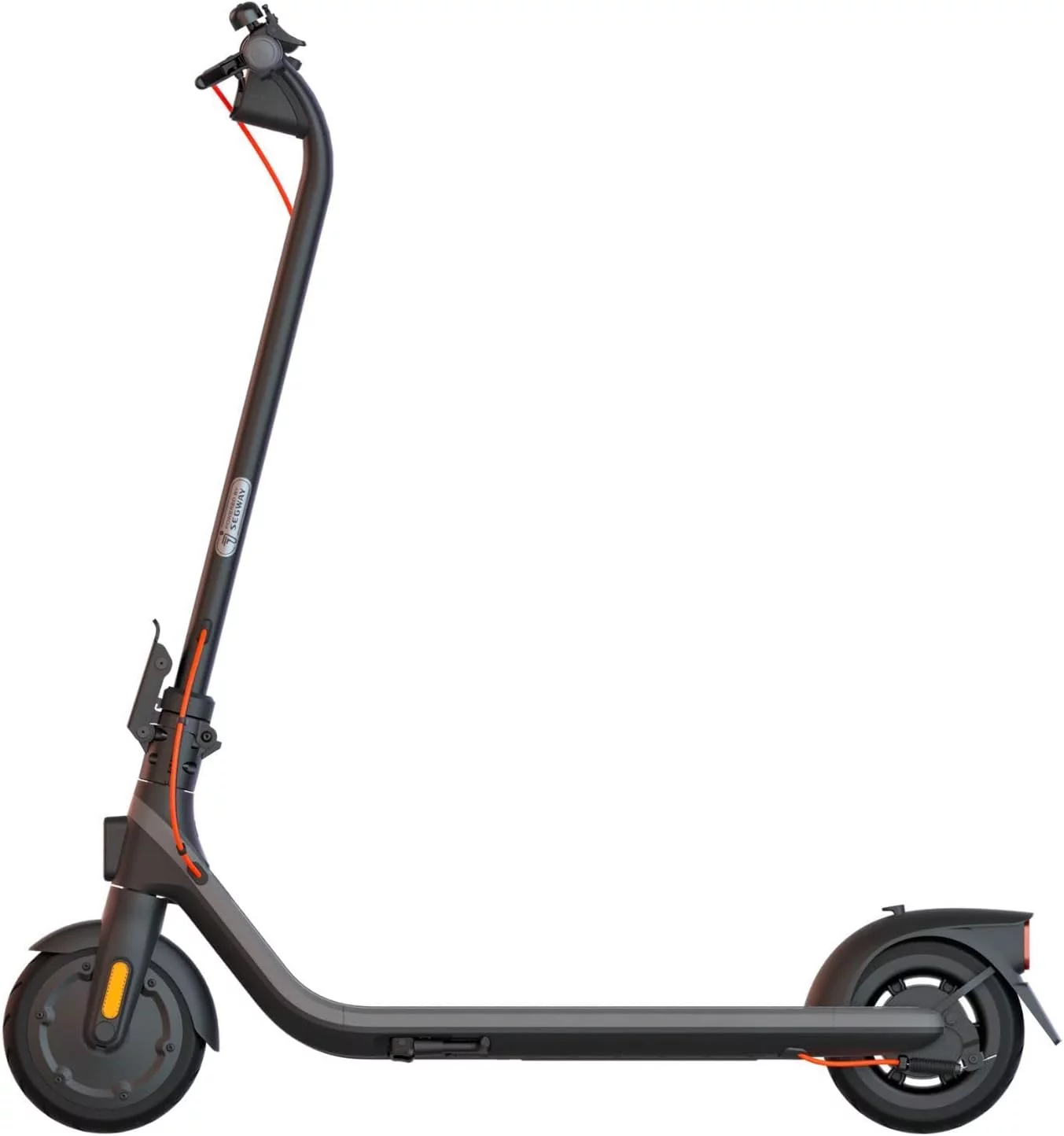 Segway Ninebot E2 Electric Kick Scooter, Up to 12.4 Miles Range & 12.4 mph, Shock-Absorbing Tires,  Adults & Teens