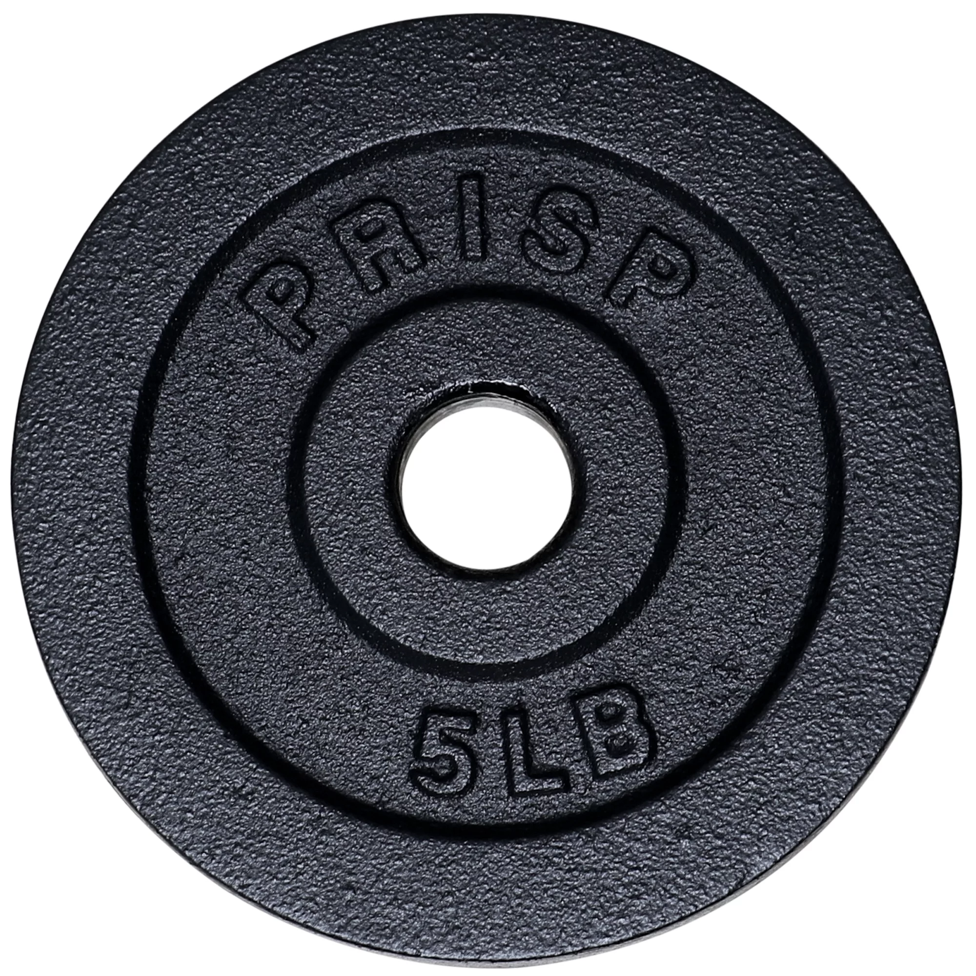 PRISP Adjustable Weight Dumbbells Set – Includes 2 Bars, Cast Iron Plates and Threaded Collars