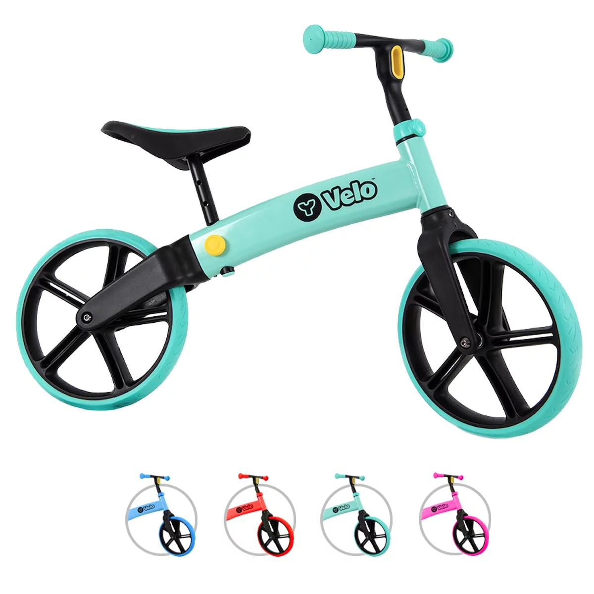 Yvolution Y Velo Balance Bike |12″ No-Pedal Ages 3,4,5 Years (Blue) Unisex