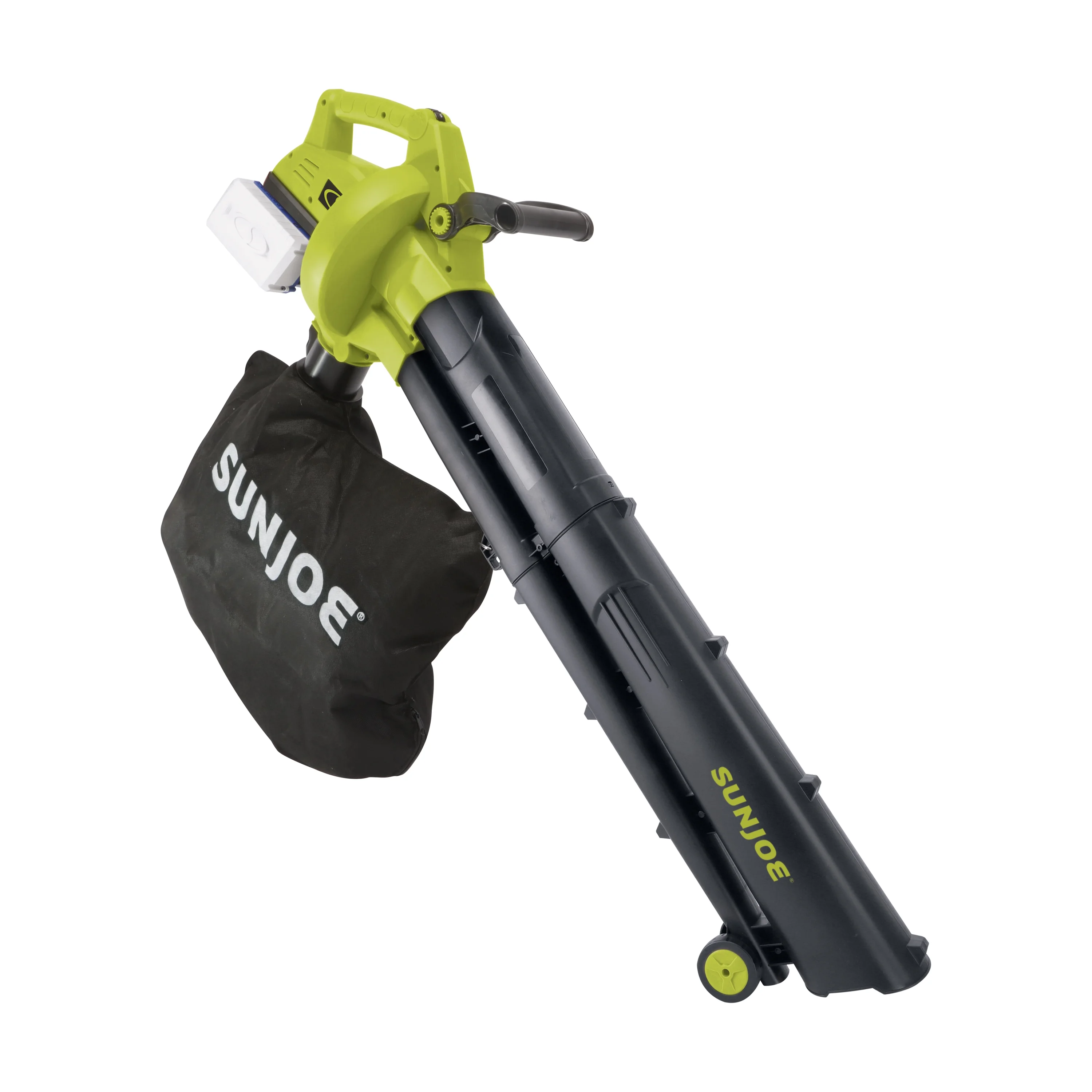 Sun Joe 48-Volt Cordless Leaf Blower Vacuum Mulcher Kit , 163-MPH , 391-CFM , 2 x 4.0-Ah Batteries and Charger