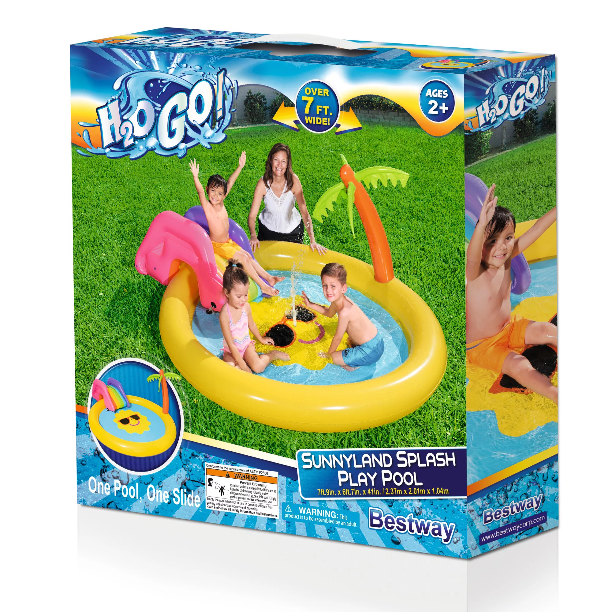 H2OGO! Sunnyland Splash Play Pool Center