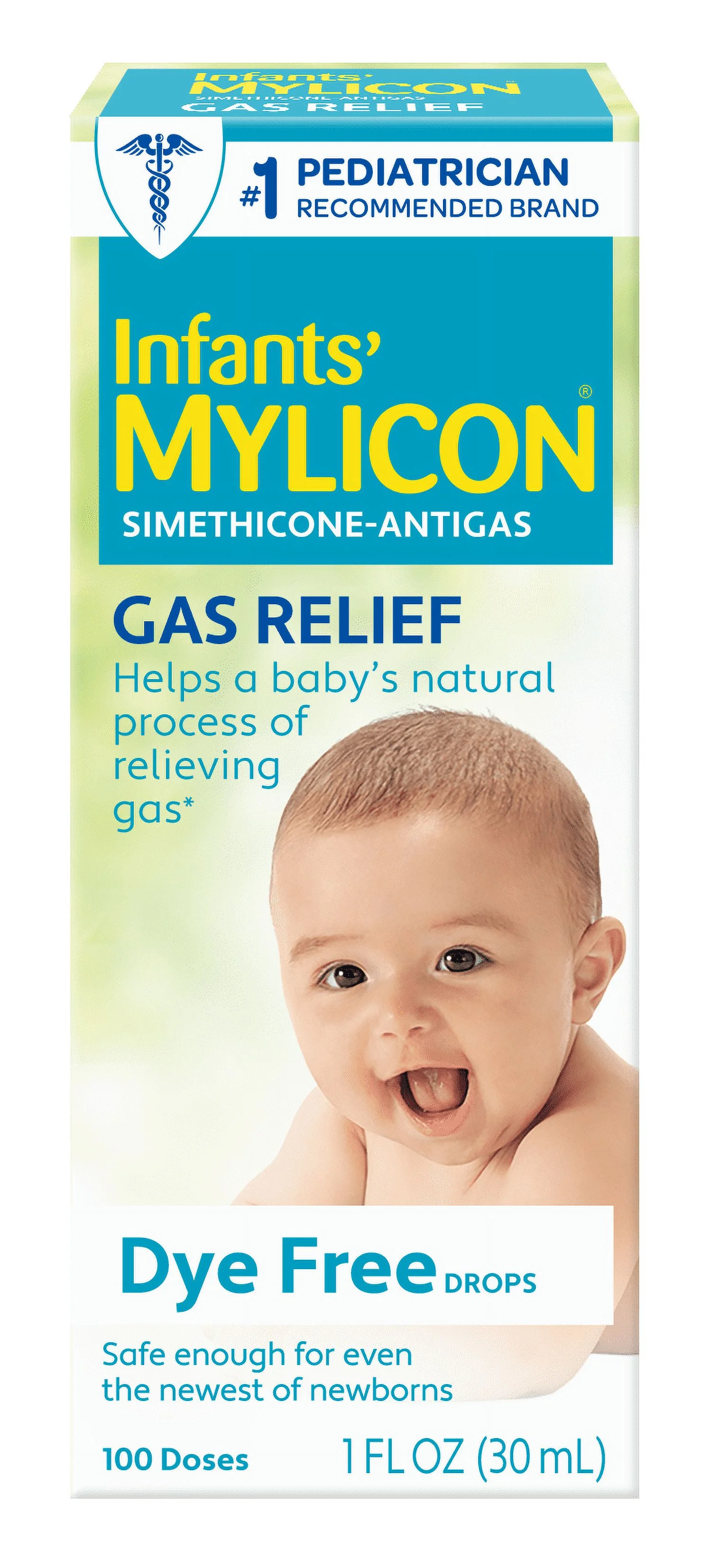 Mylicon Infants Gas Relief Drops, 1 fl oz (30 ml)