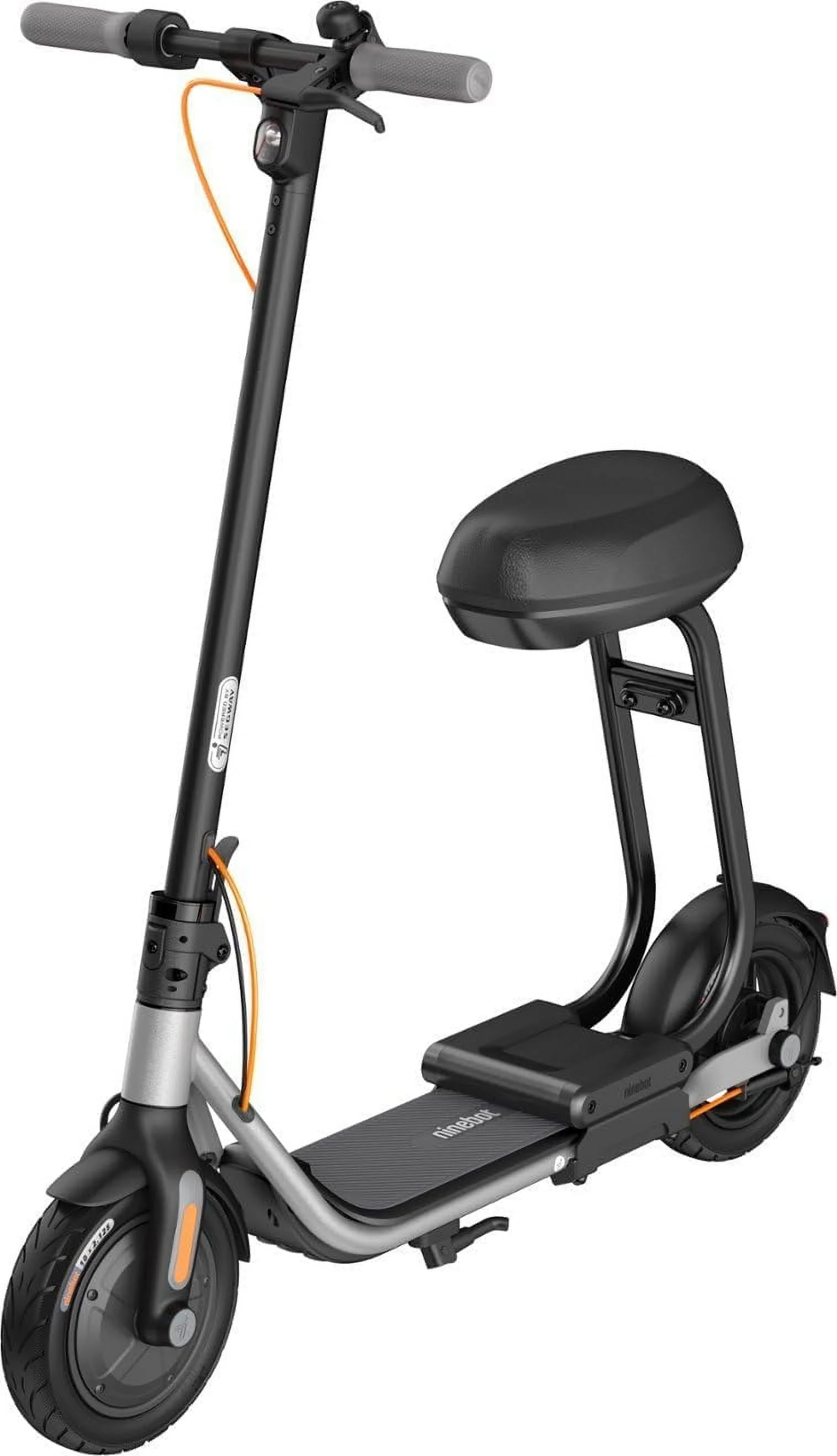 Restored Segway Ninebot D40X KickScooter Plus Seat with 23.6-mile Operating Range – Black (Refurbished)