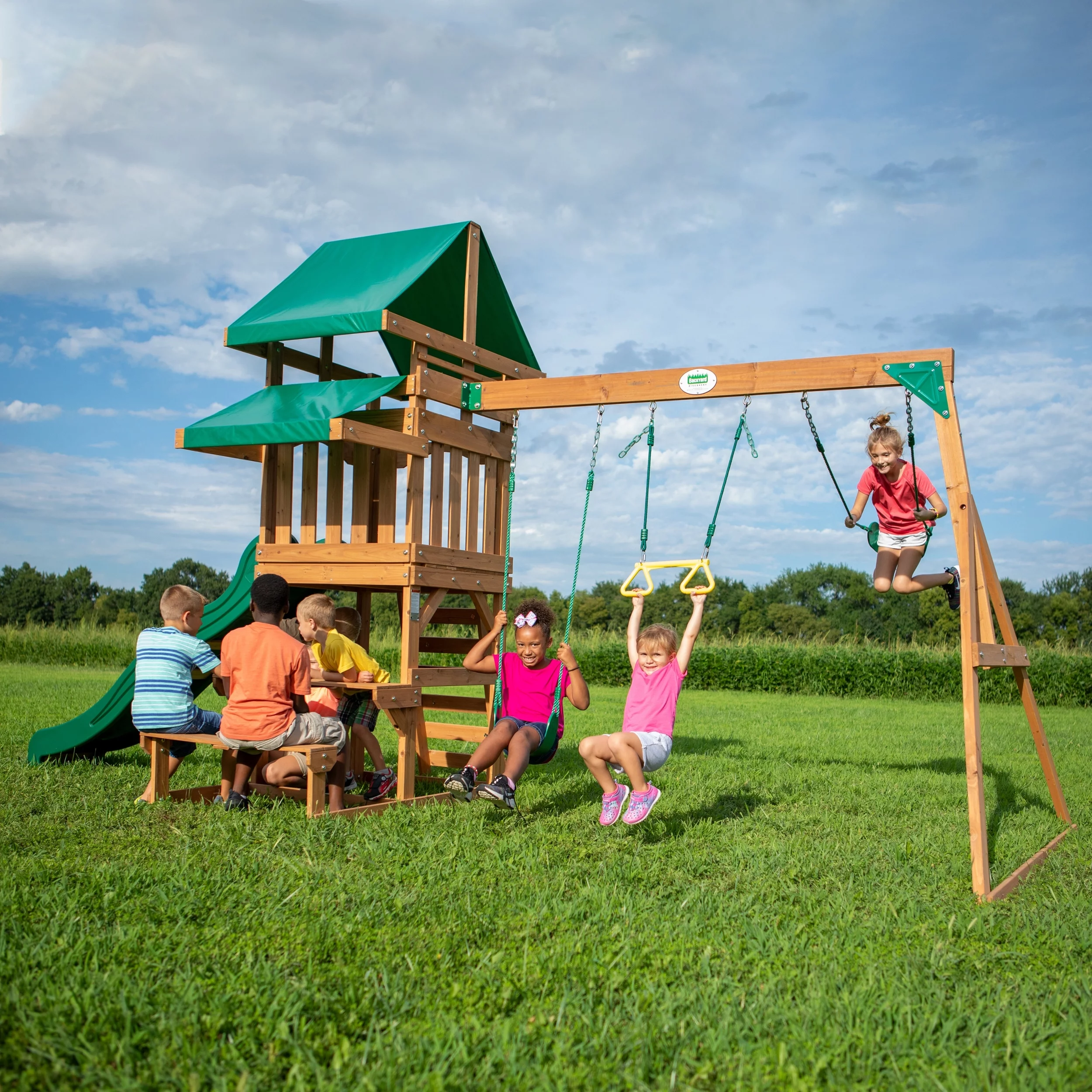 Backyard Discovery Belmont Swing Set