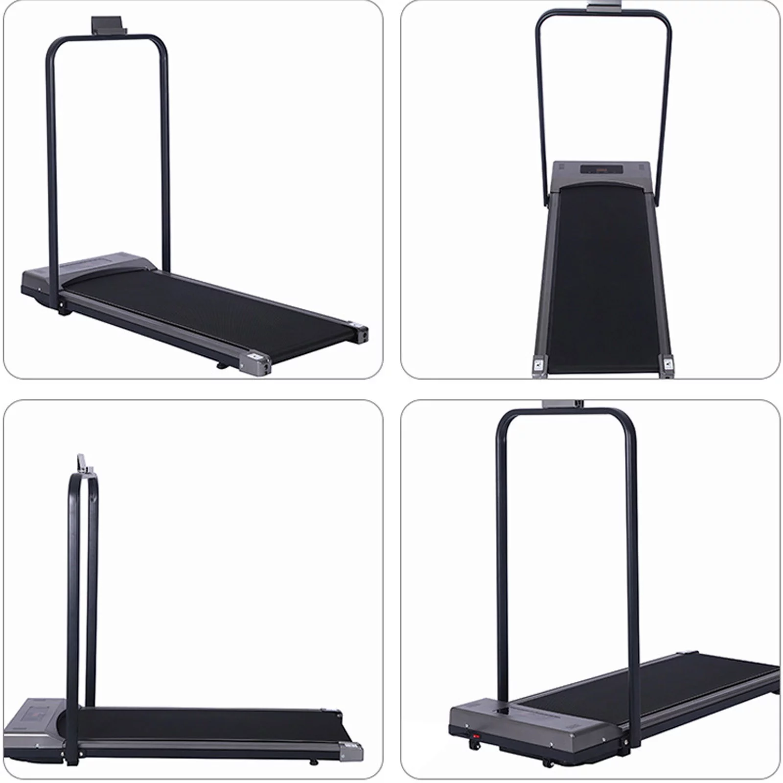 Dealovy 2 In 1 Foldable without Installation Small Electric Treadmill, Suitable for Home Clearance