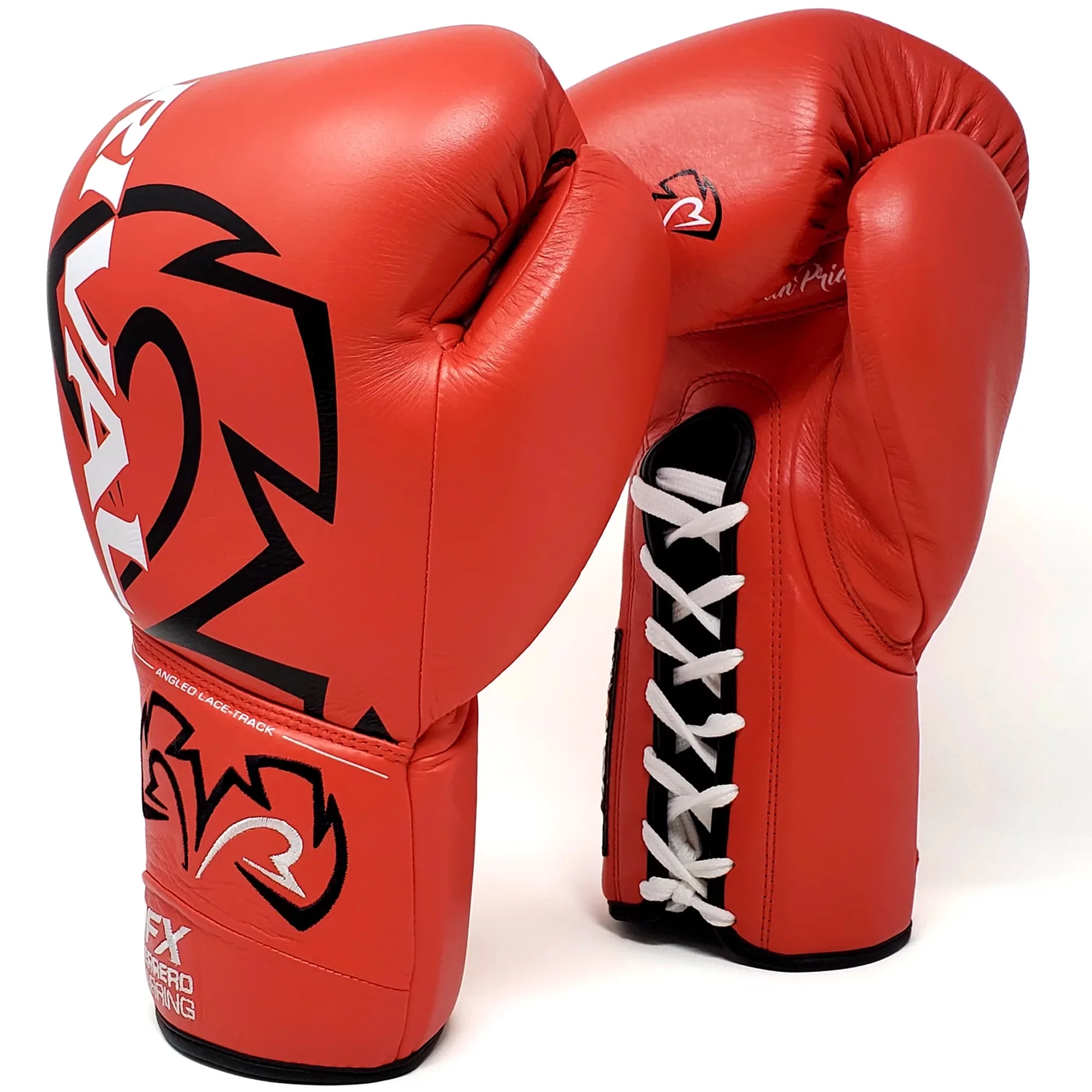 Rival Boxing RFX-Guerrero SF-H Lace-Up Sparring Gloves – 12 oz. – Red