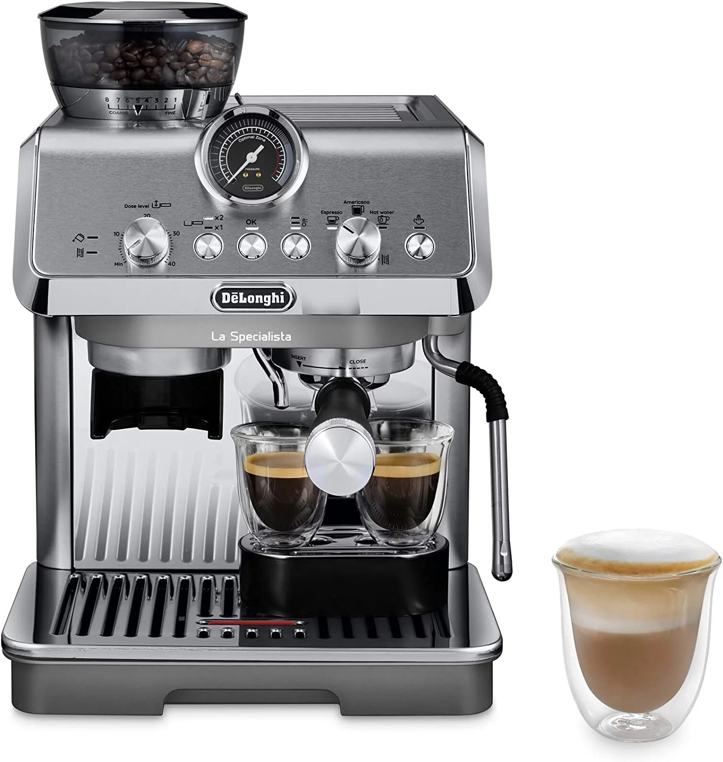 De’Longhi EC9155M La Specialista Arte Pump Espresso Machine, Metal