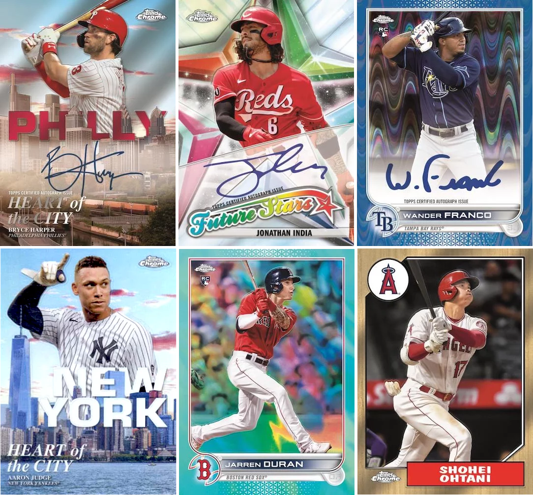 2022 Topps Chrome Baseball Blaster Box