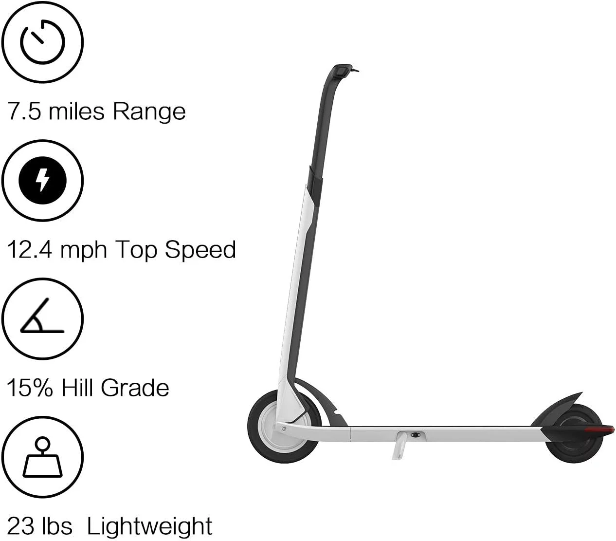 Segway Ninebot Air T15 Electric Scooter | Lightweight, Portable, Energy-Efficient