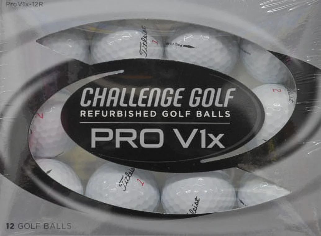 Hit Me Again ProV1X Used Golf Balls, 12 Pack