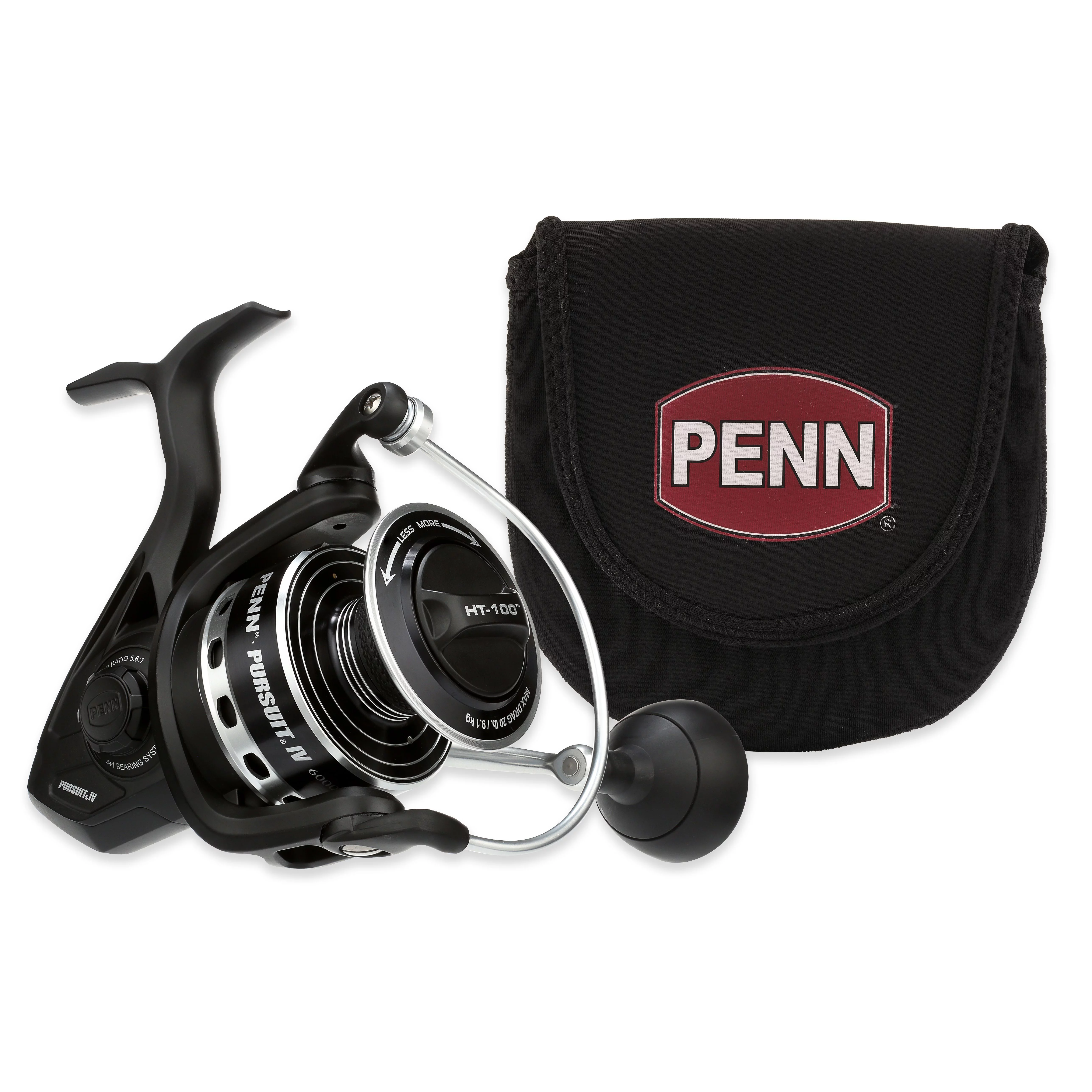 PENN Pursuit IV Spinning Reel Kit, Size 4000, Includes Reel Cover