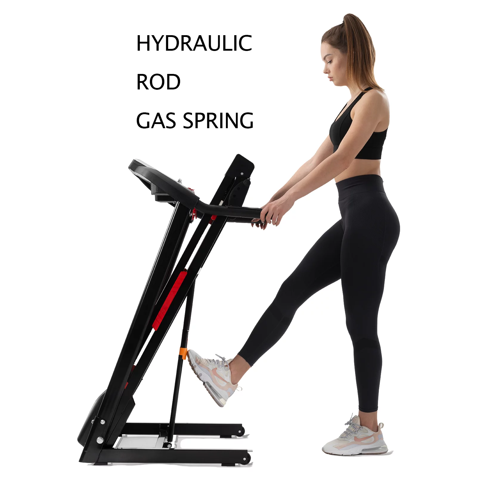 Folding Treadmills for Home – 3.5HP Portable Foldable with Incline, Electric Treadmill for Running Walking Jogging Exercise with 12 Preset Programs, Indoor Workout Training Space Save Apartment,APP