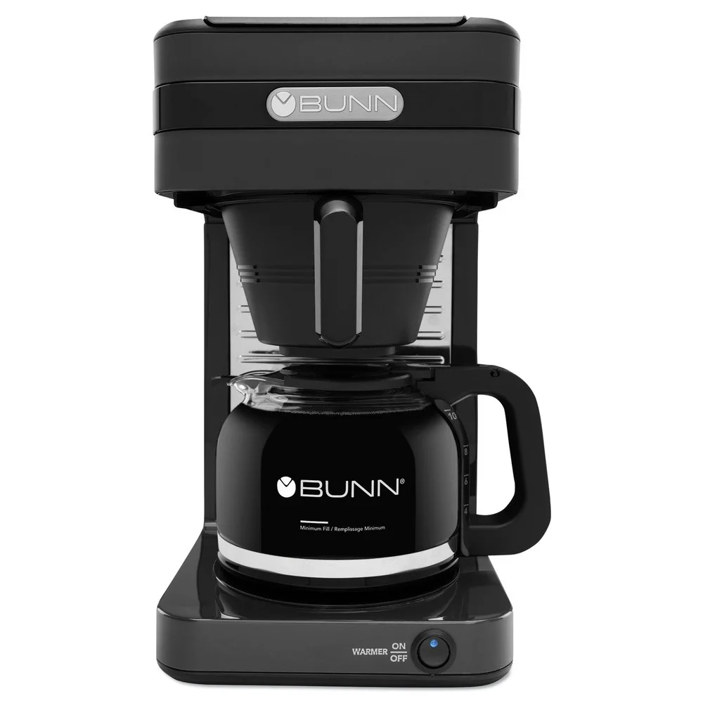 BUNN 52700.0000 10-Cup Speed Brew Elite Coffee Maker – Gray/Stainless Steel