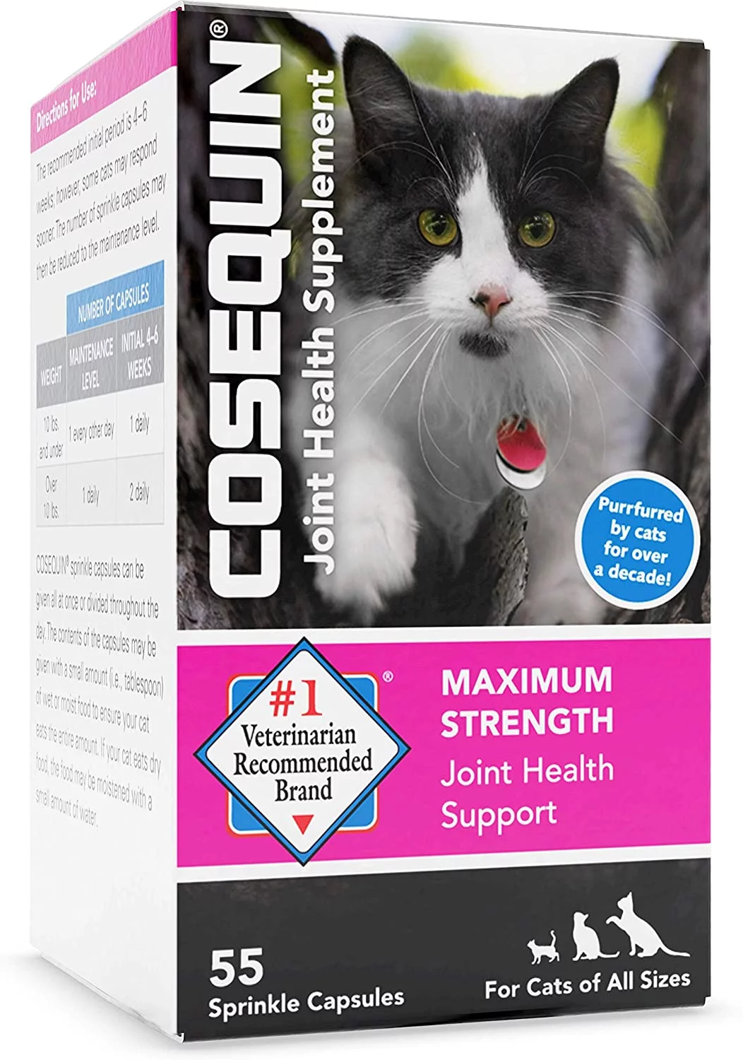 Nutramax Cosequin Joint Health Supplement for Cats, 30 Capsules