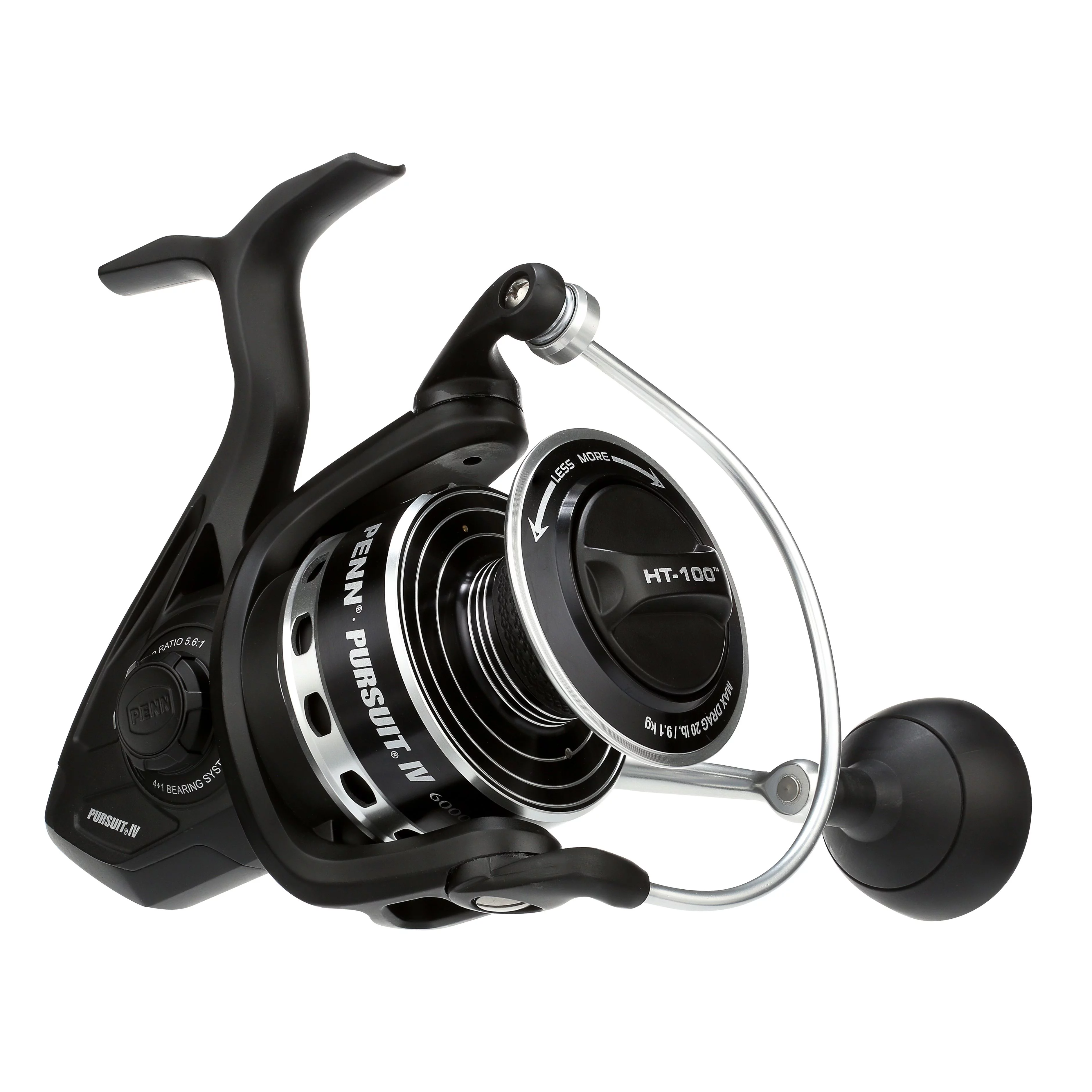 PENN Pursuit IV Spinning Reel Kit, Size 4000, Includes Reel Cover