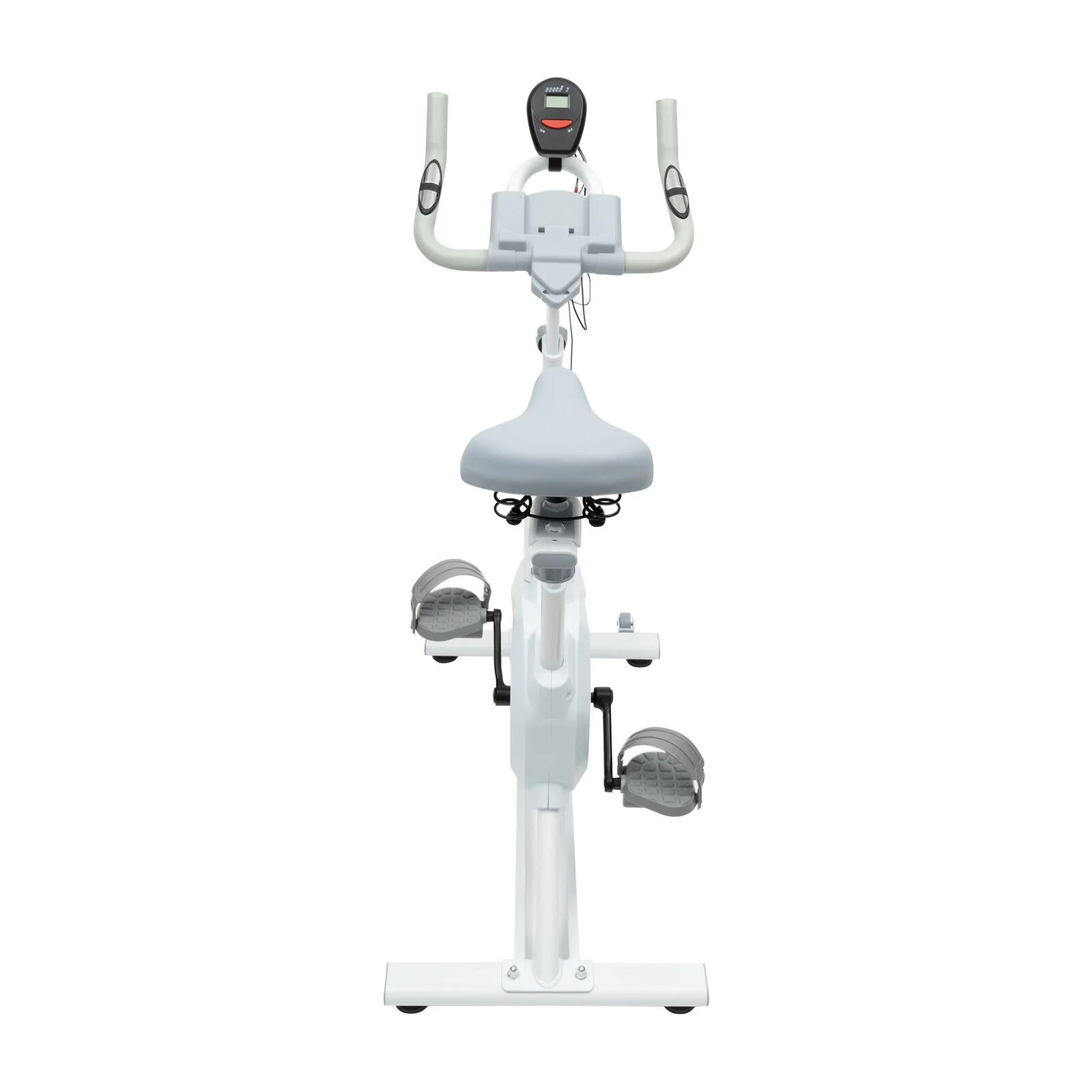 Indoor Cycling Exercise Bike,Stationary Exercise Bikes Home Cardio Workout Bicycle 180lb White