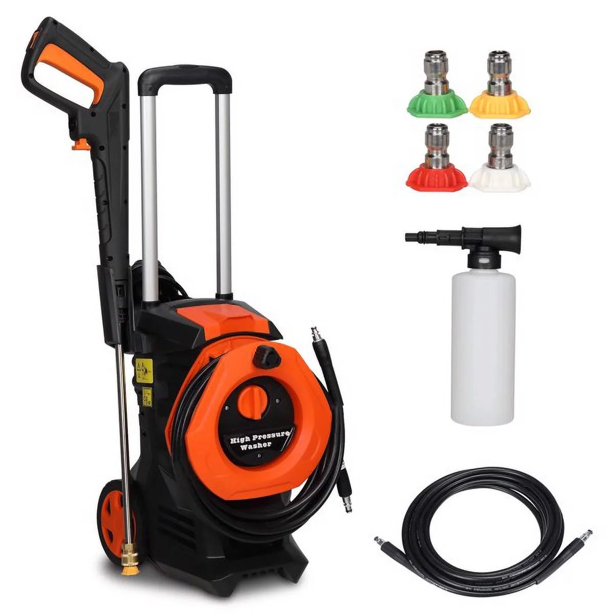 ELTPOWER High Pressure Washer 3800PSI 110V 102A 1800W 2.6GPM Electric Power Washer Cleaner