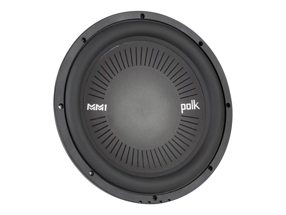 Polk Audio 1110 Watt 12 Inch Single Voice Coil Marine Car Subwoofer