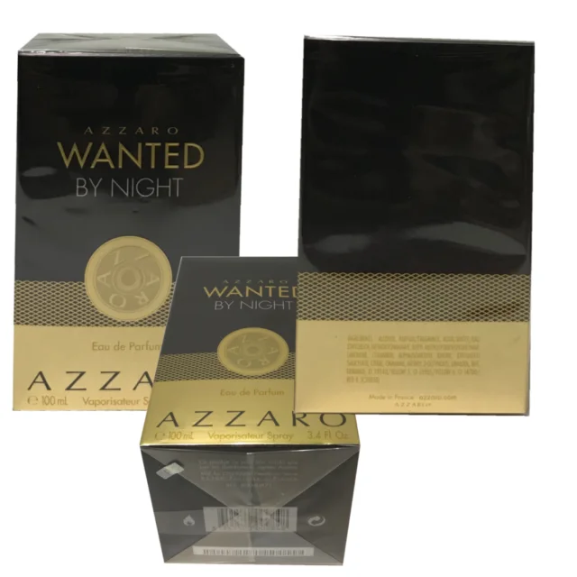 Azzaro Wanted By Night Eau de Parfum, Cologne for Men, 3.4 oz