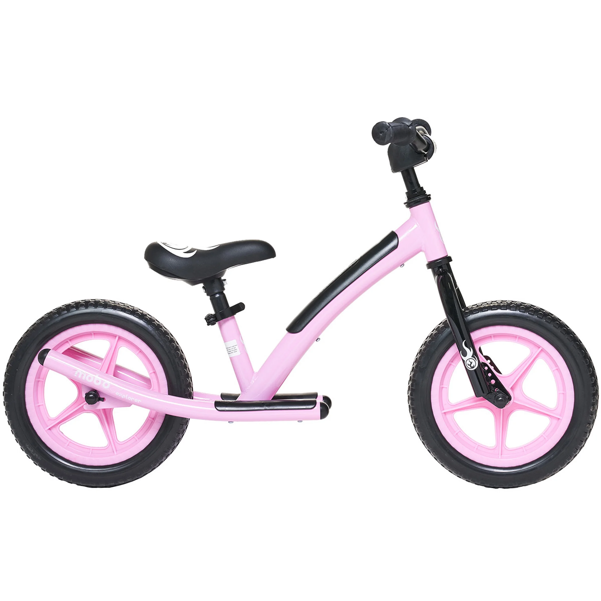 Mobo Explorer Red Balance Bike for Kids, 2-6 Years Old, Bicycle for Boys and Girls, No Pedal Ride On Toy for Toddlers