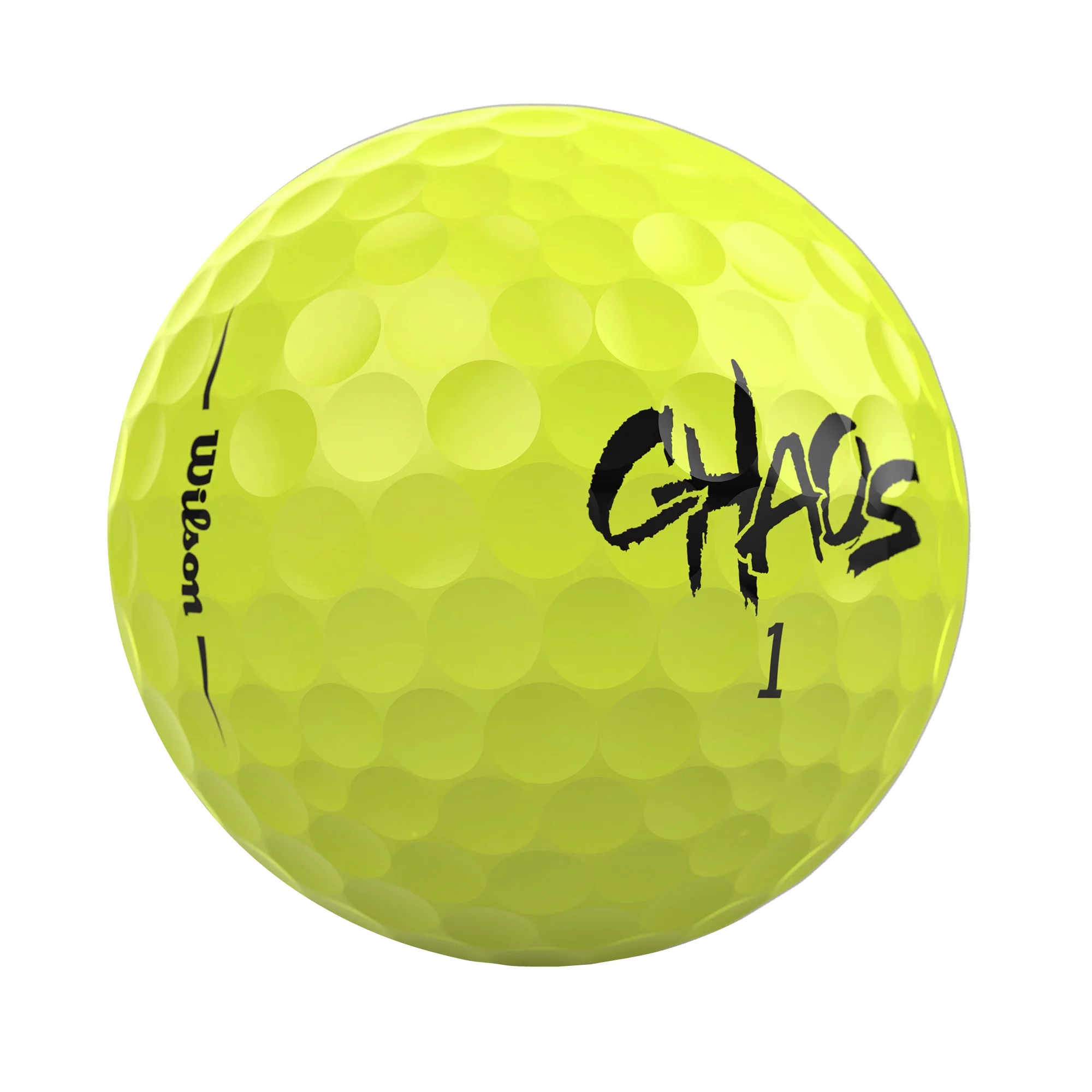 Wilson Chaos Golf Balls, White – 24-Pack