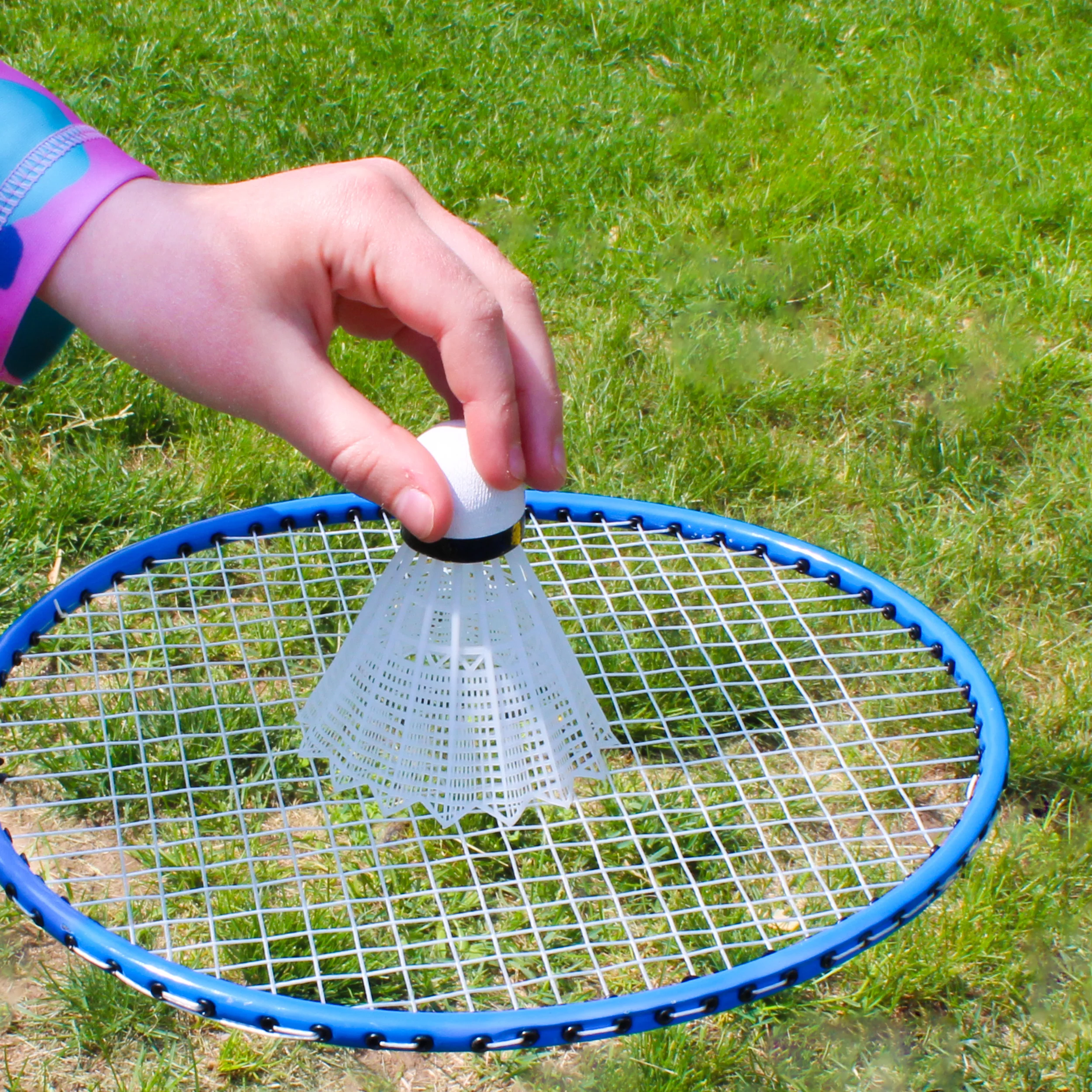 Swing Sports Outdoor Badminton Set – 5ft Standing Net with Birdies and Rackets