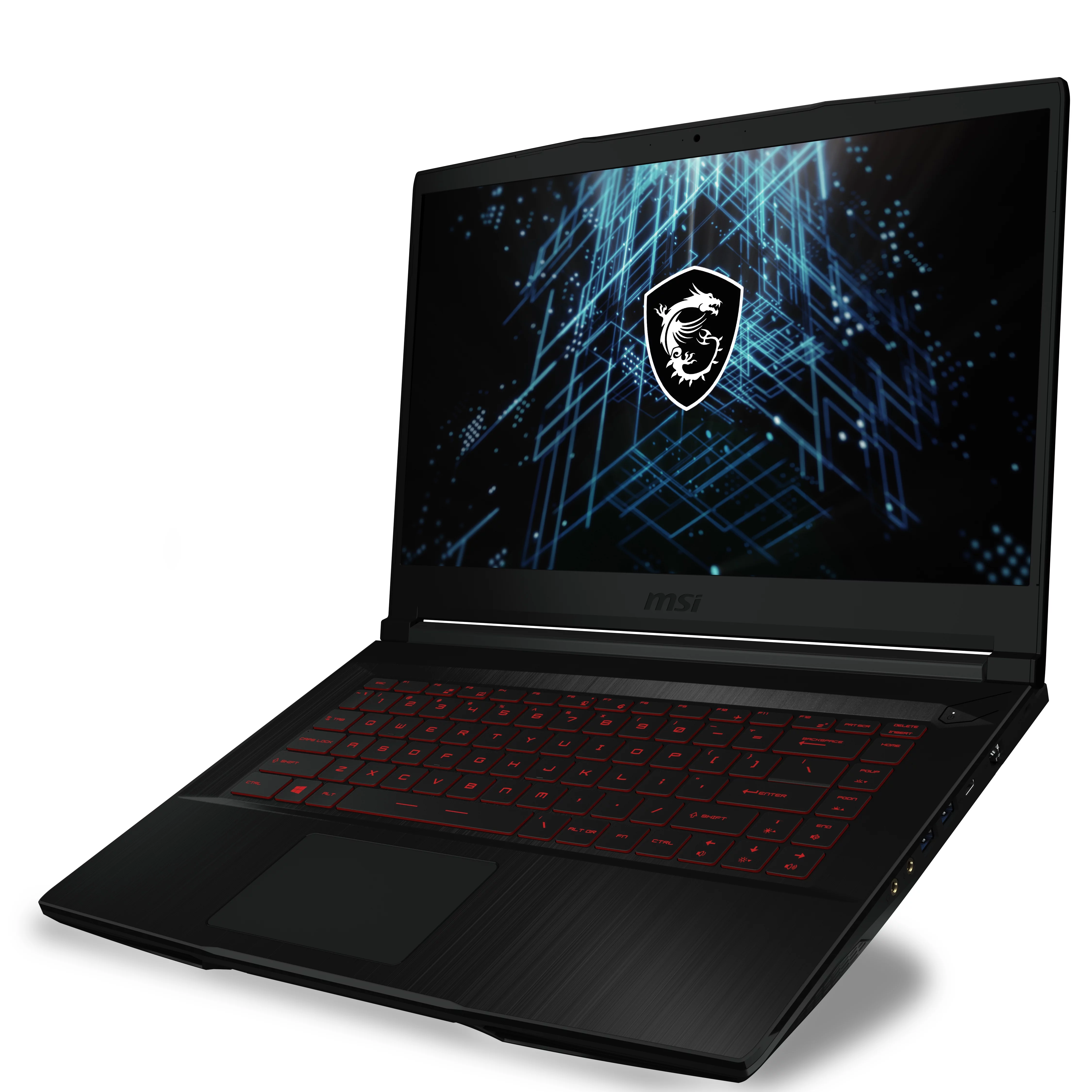 MSI GF63 Thin 15.6″ Gaming Laptop, Intel Core i5-11400H, NVIDIA GeForce GTX 1650, 8GB Memory, 256GB NVMe SSD, Windows 11, 11SC-693