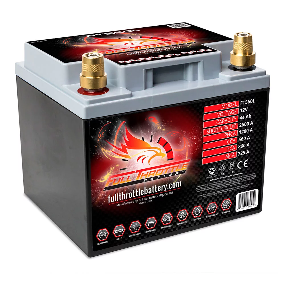 Full Throttle FT560L Group 26R AGM Battery