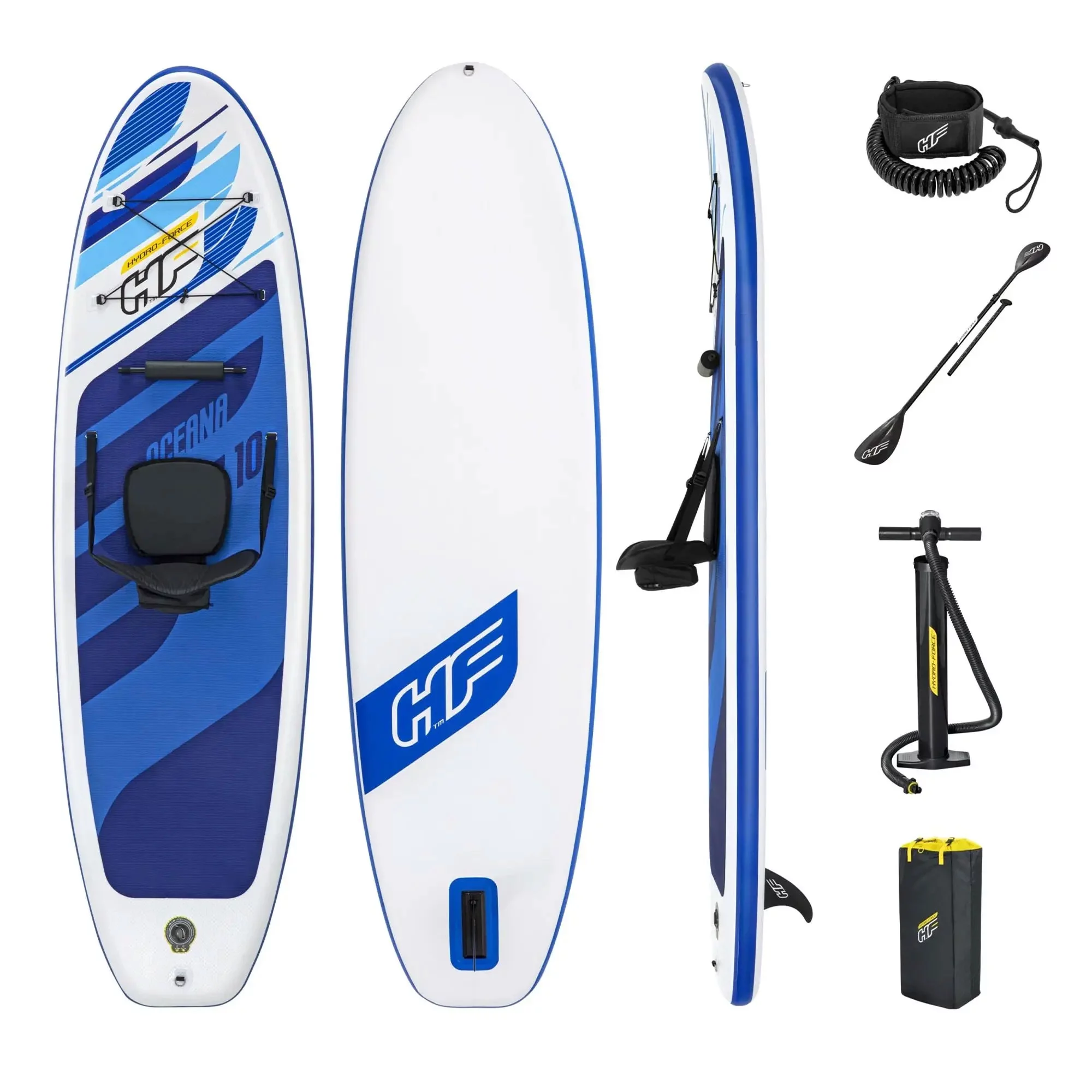 Bestway Hydro-Force Oceana Inflatable Stand-Up Paddle Board and Kayak Set