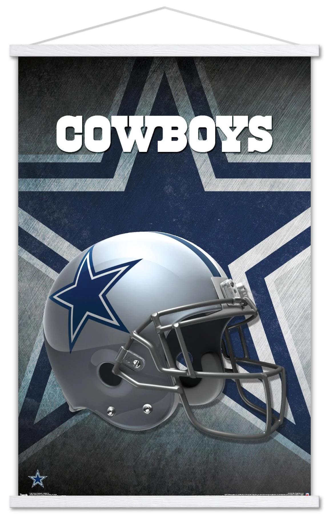 NFL Dallas Cowboys – Helmet 16 Wall Poster, 22.375″ x 34″