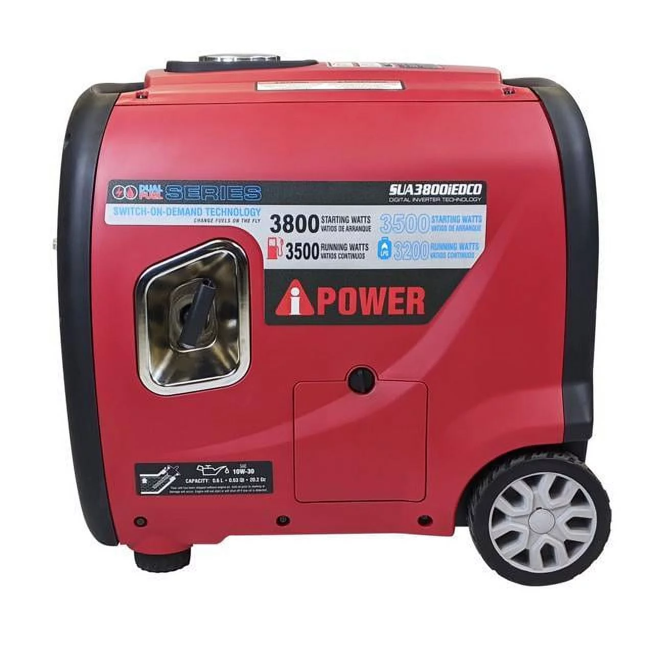 A-IPOWER Dual Fuel Generator SUA3800iED