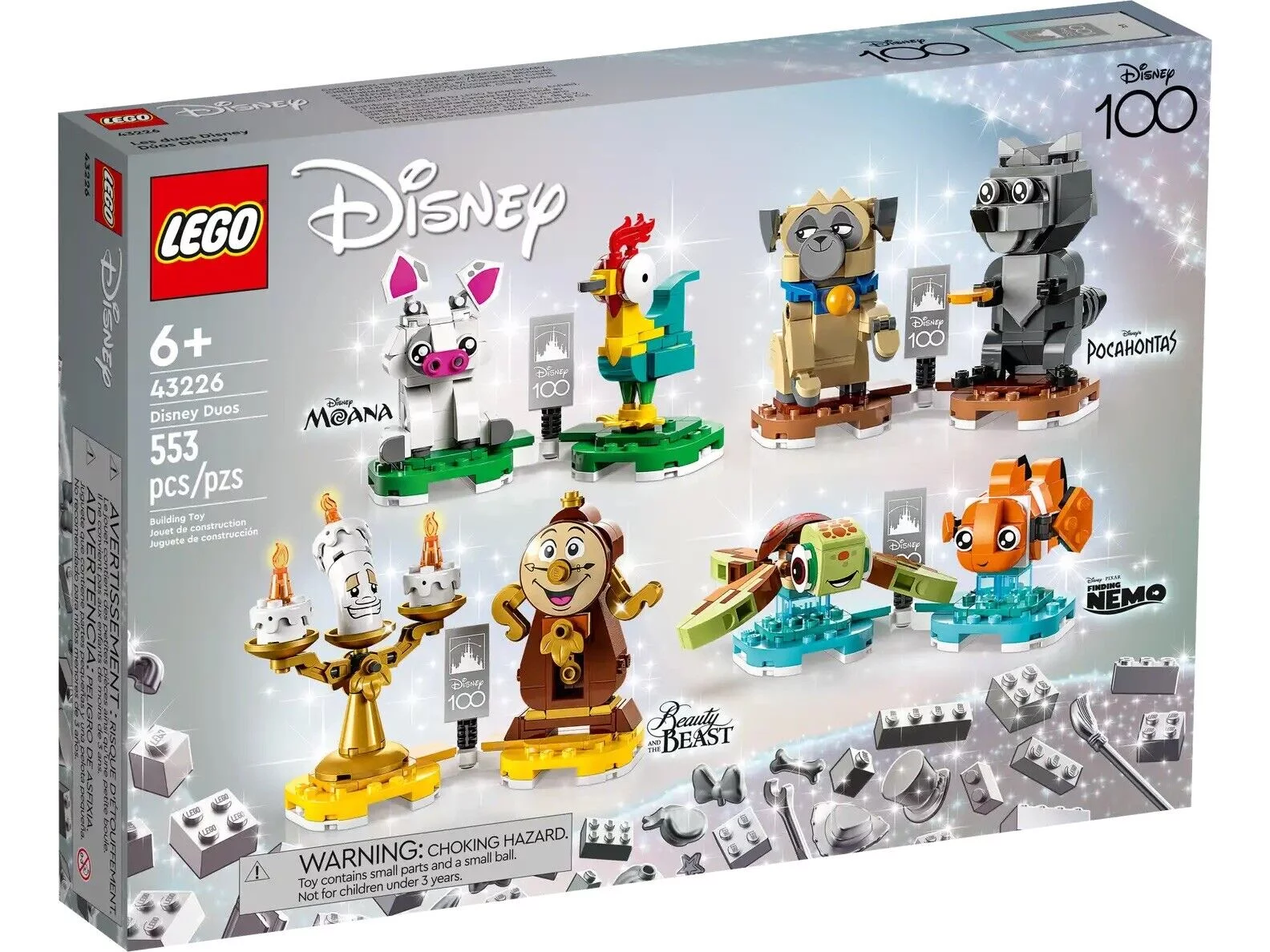 LEGO Disney: Disney Duos 43226 Figures – Disney 100