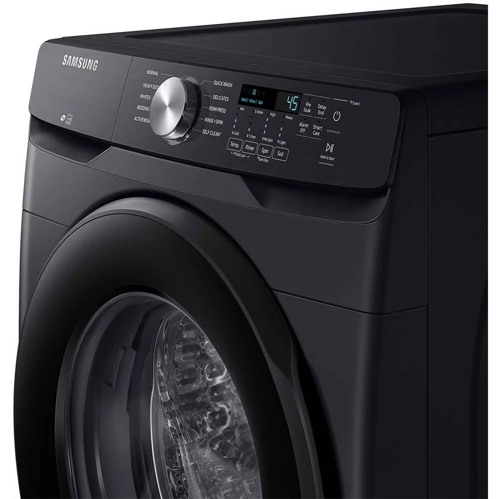 Samsung WF45T6000AV 4.5 Cu. Ft. Black Stainless Steel Front Load Washer