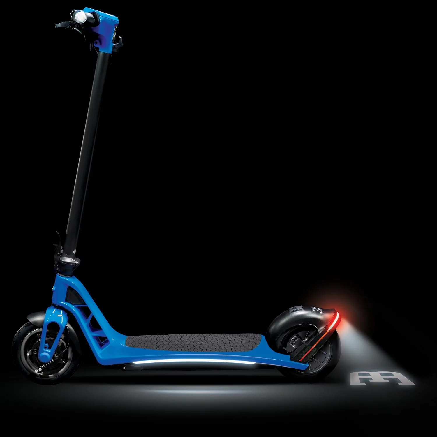 Bugatti Electric Scooter Lightweight & Foldable ? 600W Power, 18.6 MPH Max Speed, 20+ Mile Range ? Agile Blue