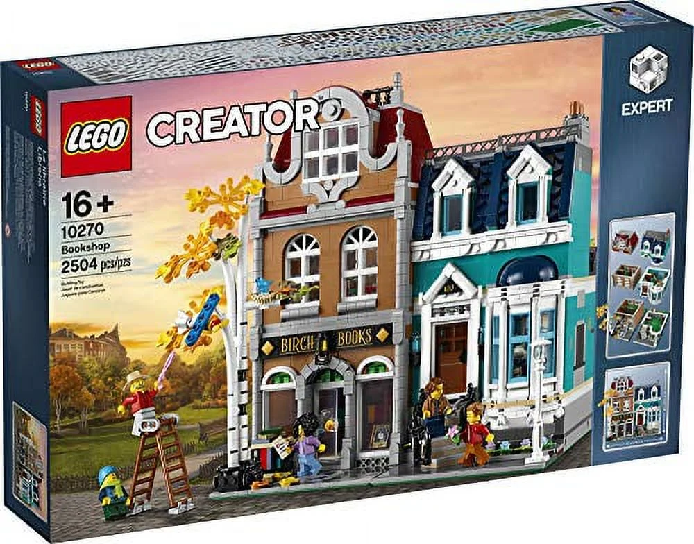 LEGO Creator Expert Bookstore Construction Toy, from 16 Years, 2504 Pieces